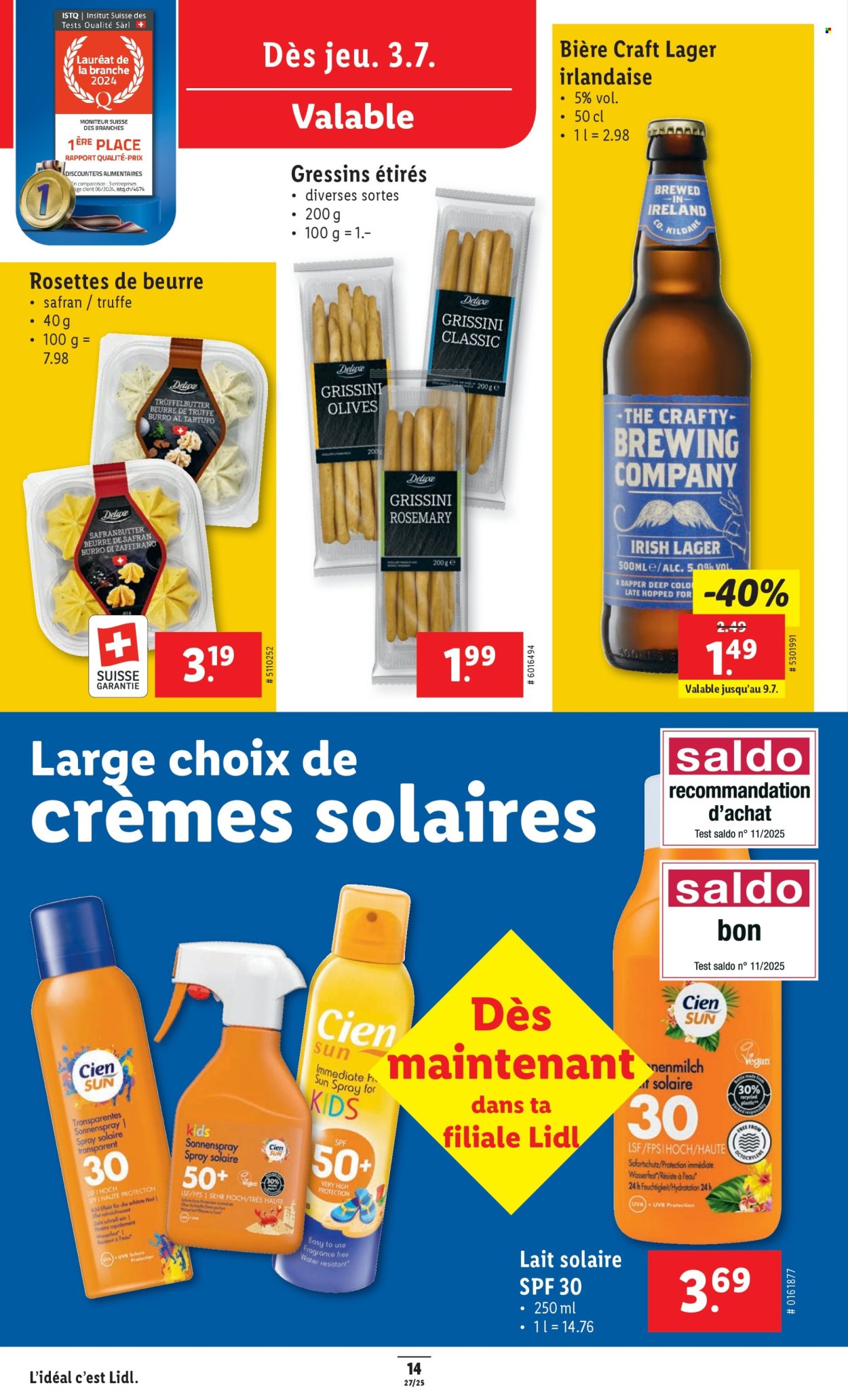 Catalogue Lidl - 3.7.2025 - 9.7.2025. Page 14. Page 14