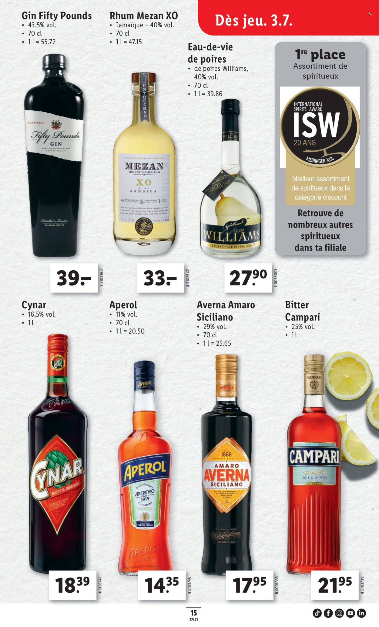 Catalogue Lidl - 3.7.2025 - 9.7.2025. Page 15. Page 15