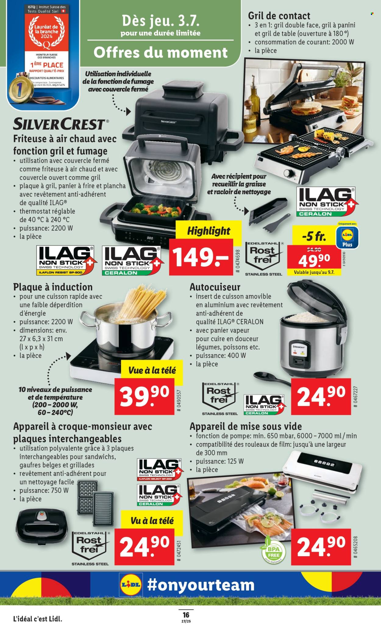 Catalogue Lidl - 3.7.2025 - 9.7.2025. Page 16. Page 16
