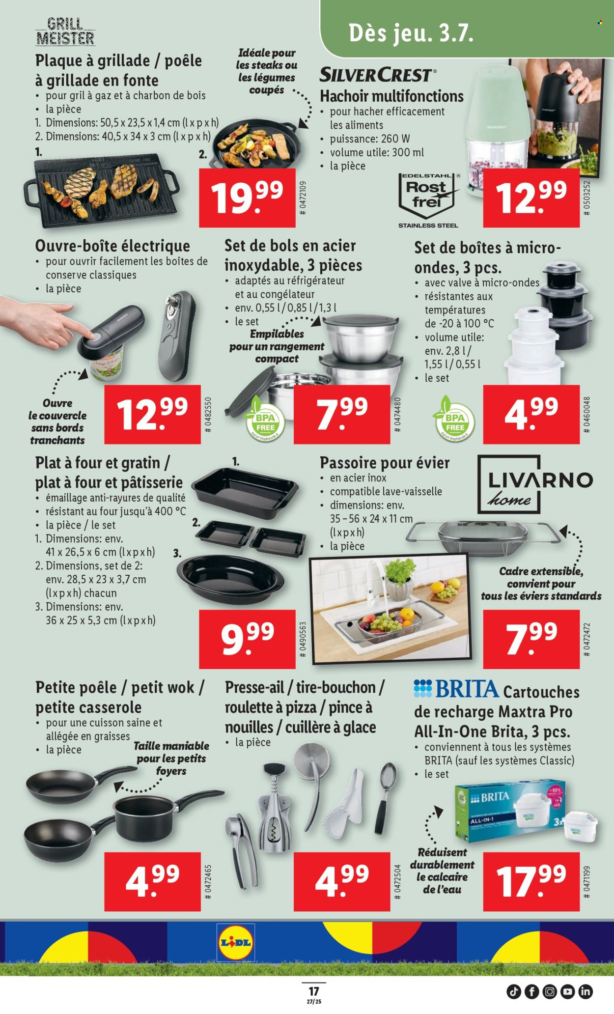 Catalogue Lidl - 3.7.2025 - 9.7.2025. Page 17. Page 17
