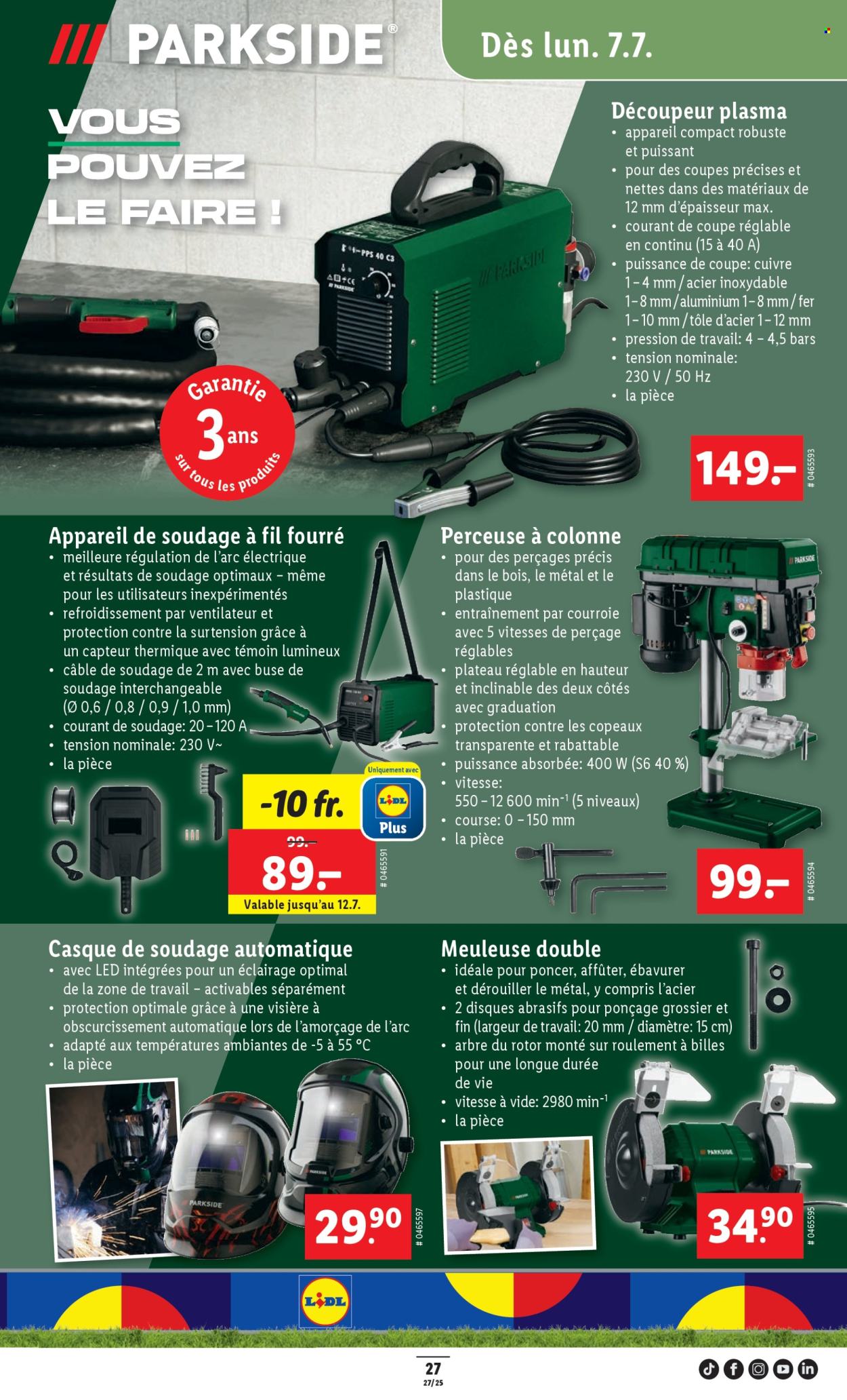 Catalogue Lidl - 3.7.2025 - 9.7.2025. Page 27. Page 27
