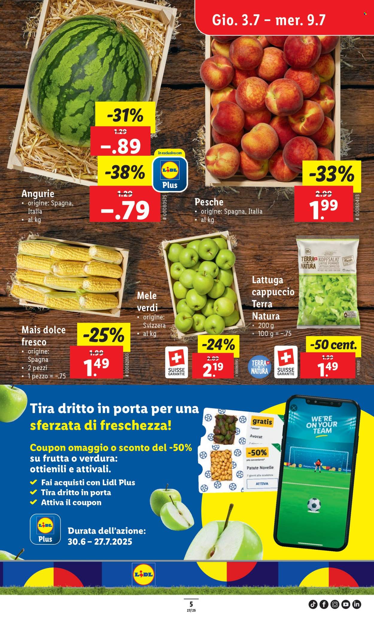 Catalogue Lidl - 3.7.2025 - 9.7.2025. Page 5. Page 5