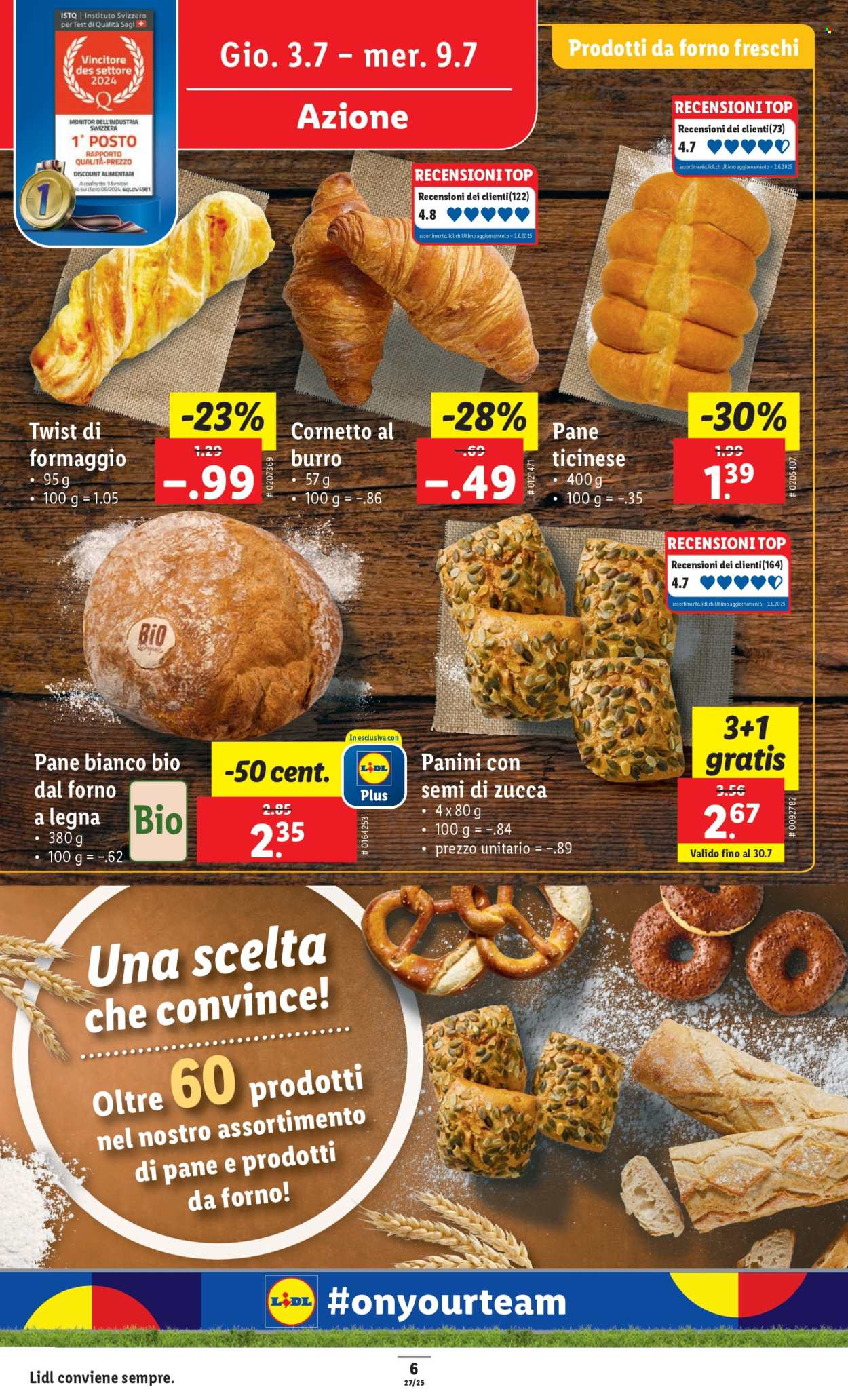 Catalogue Lidl - 3.7.2025 - 9.7.2025. Page 6. Page 6