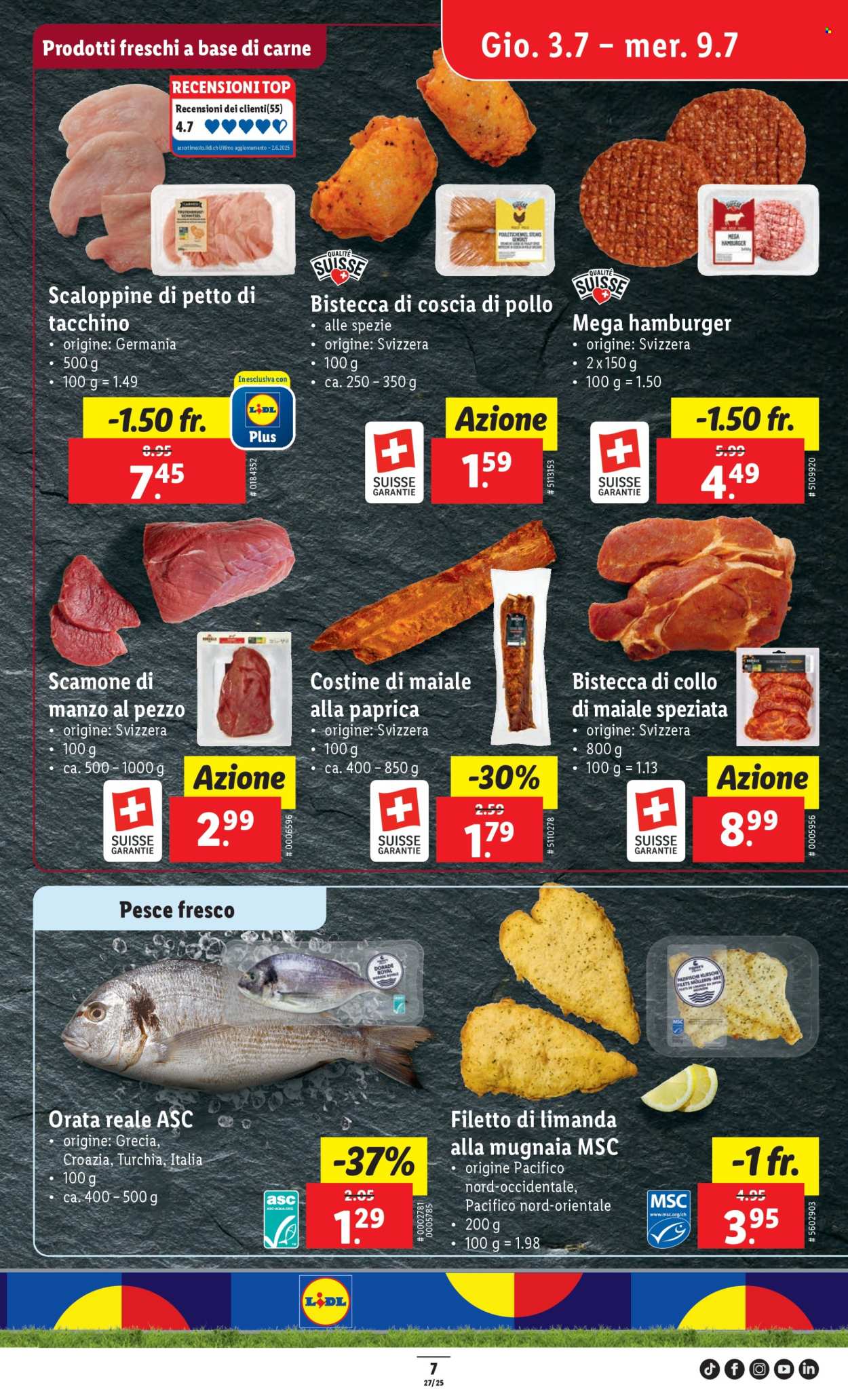Catalogue Lidl - 3.7.2025 - 9.7.2025. Page 7. Page 7