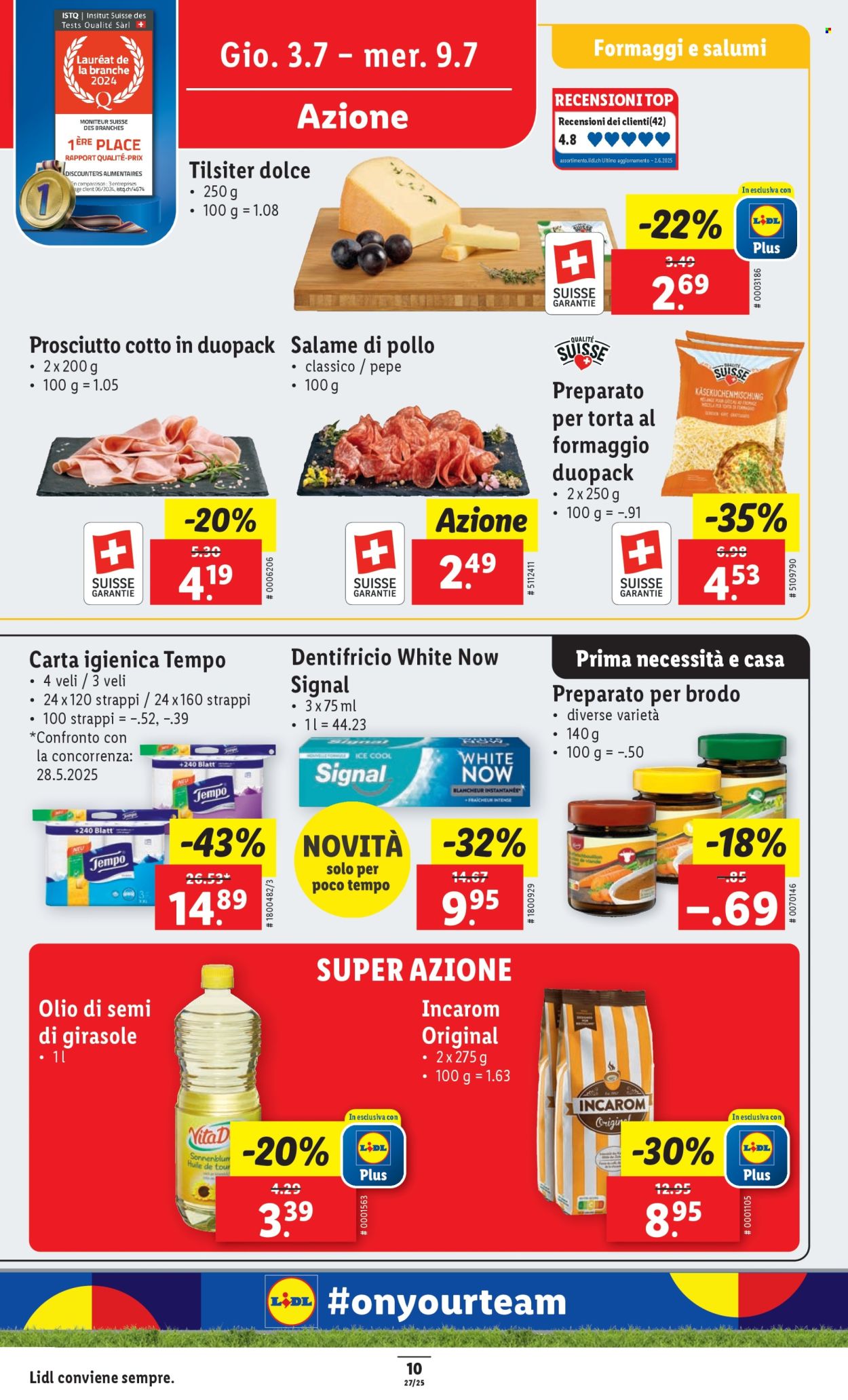 Catalogue Lidl - 3.7.2025 - 9.7.2025. Page 10. Page 10