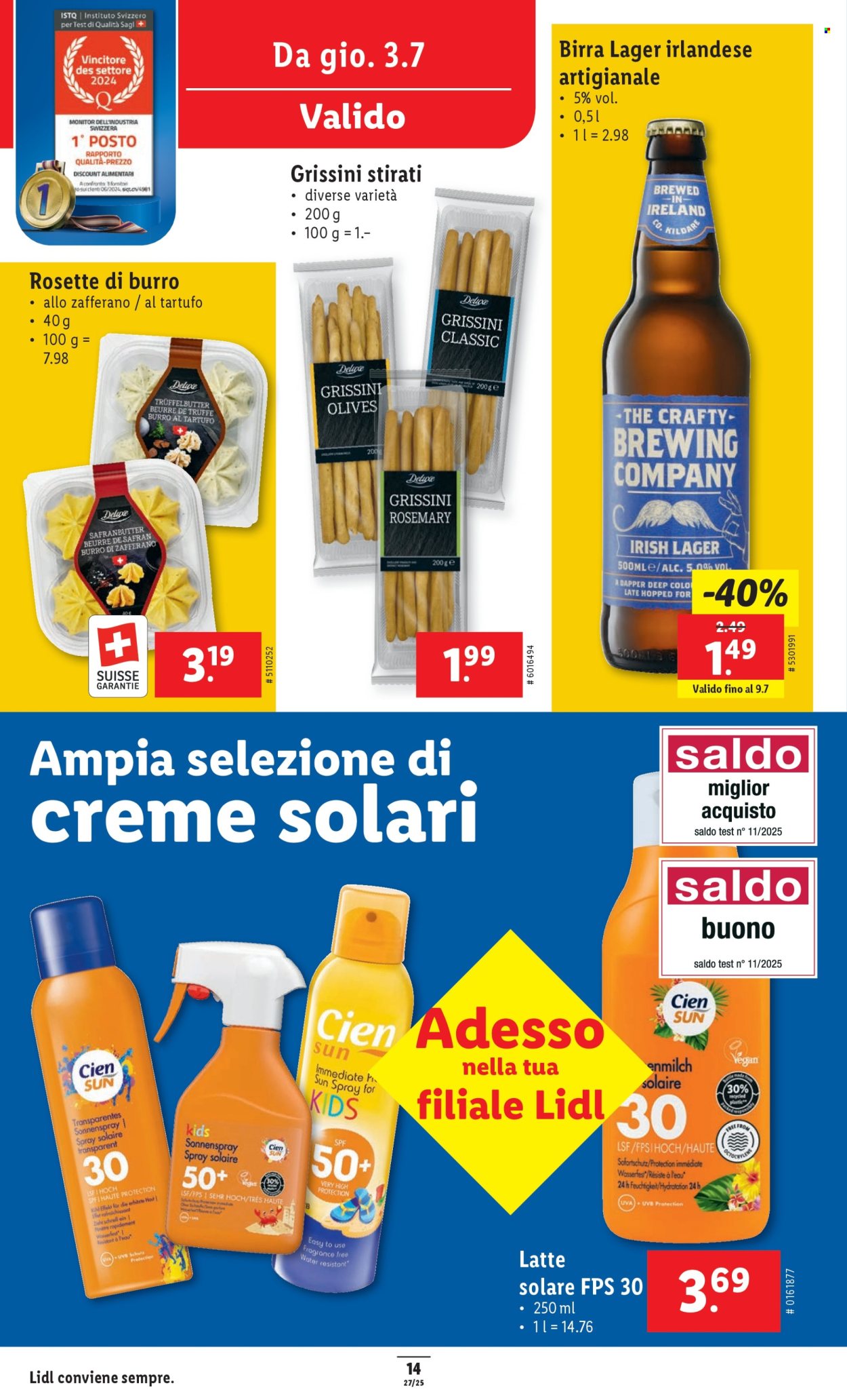Catalogue Lidl - 3.7.2025 - 9.7.2025. Page 14. Page 14
