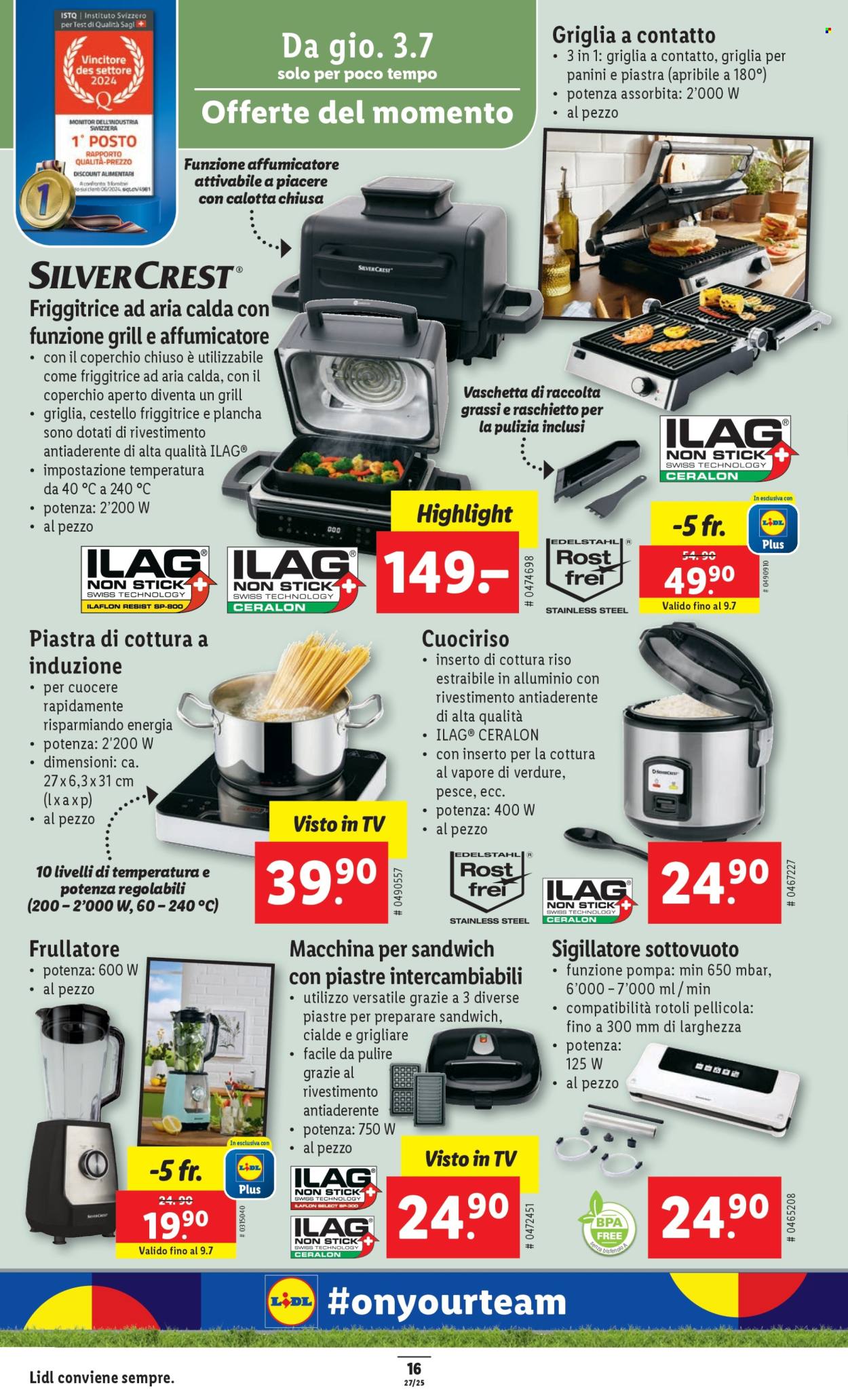 Catalogue Lidl - 3.7.2025 - 9.7.2025. Page 16. Page 16