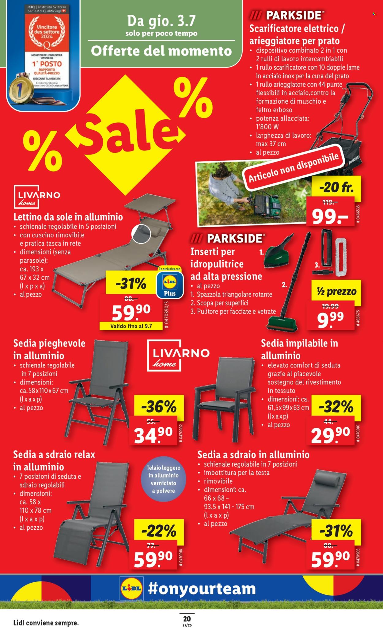 Catalogue Lidl - 3.7.2025 - 9.7.2025. Page 20. Page 20
