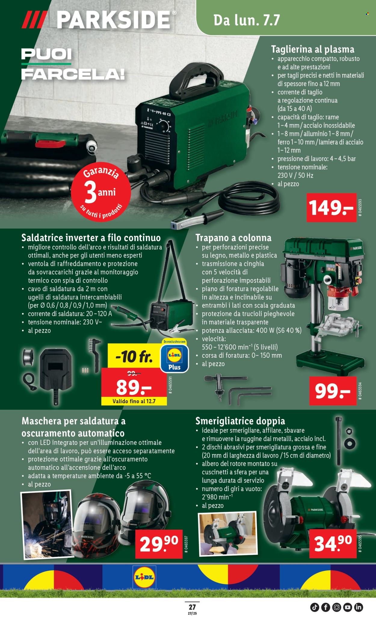 Catalogue Lidl - 3.7.2025 - 9.7.2025. Page 27. Page 27