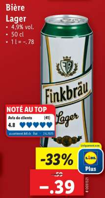 Bière Lager