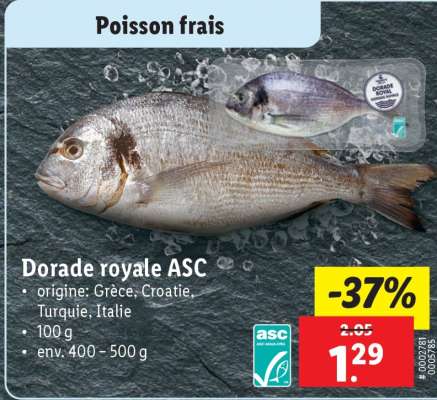 Dorade royale ASC
