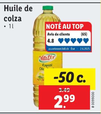 Huile de colza