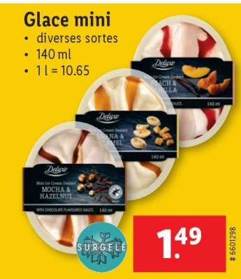 Glace mini