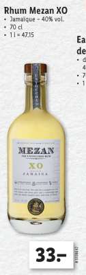 Rhum Mezan XO
