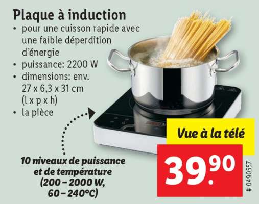 Plaque à induction