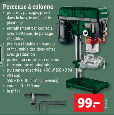 Perceuse à colonne