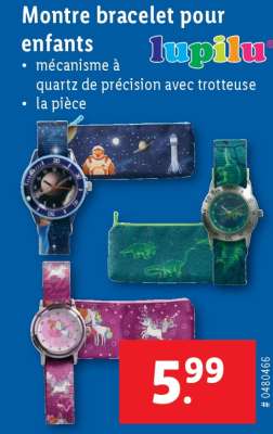 Montre bracelet pour enfants
