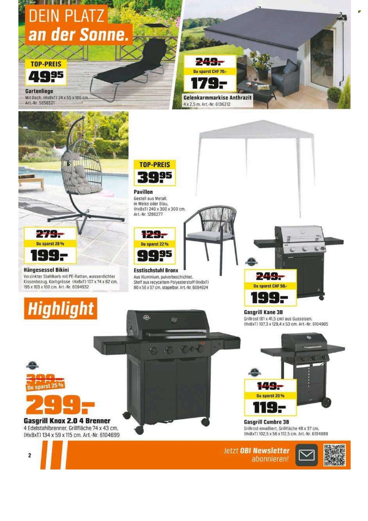 Catalogue OBI - 29.6.2025 - 19.7.2025. Page 2. Page 2