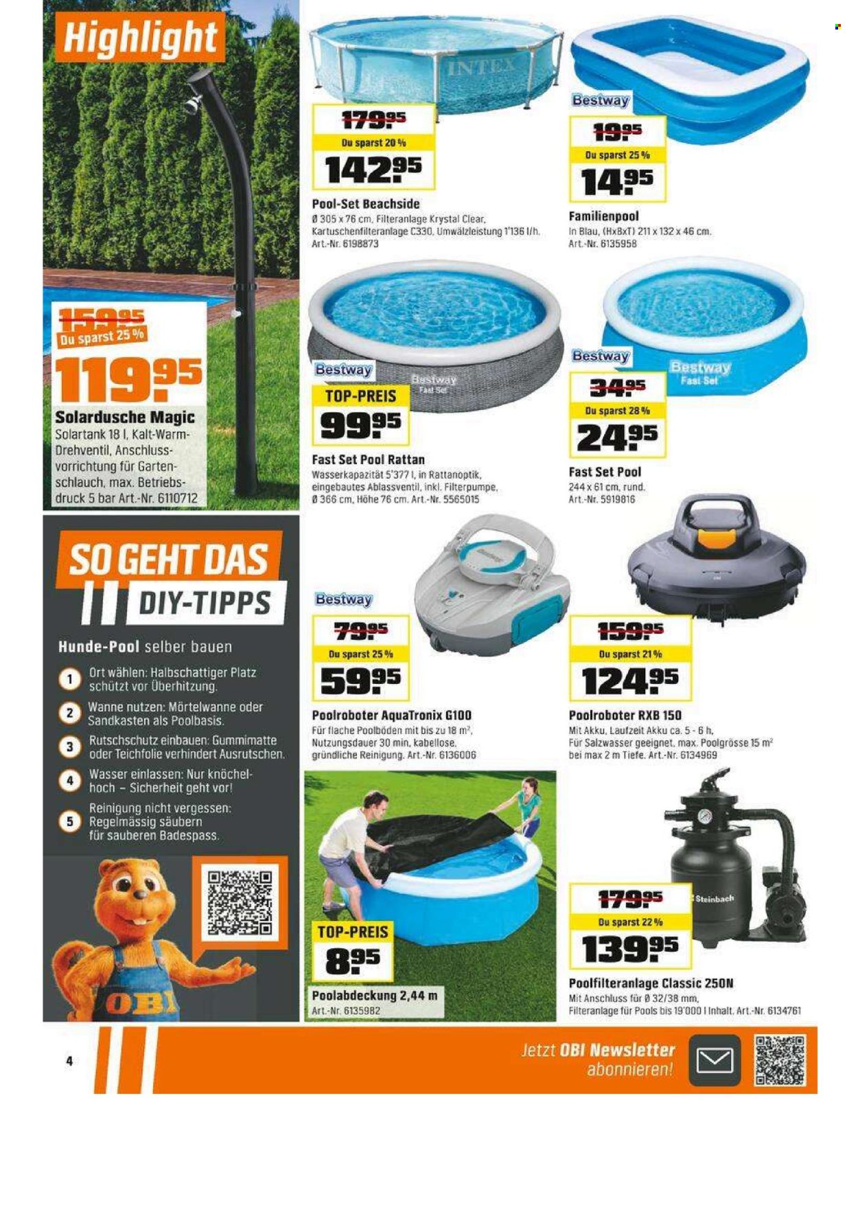 Catalogue OBI - 29.6.2025 - 19.7.2025. Page 4. Page 4