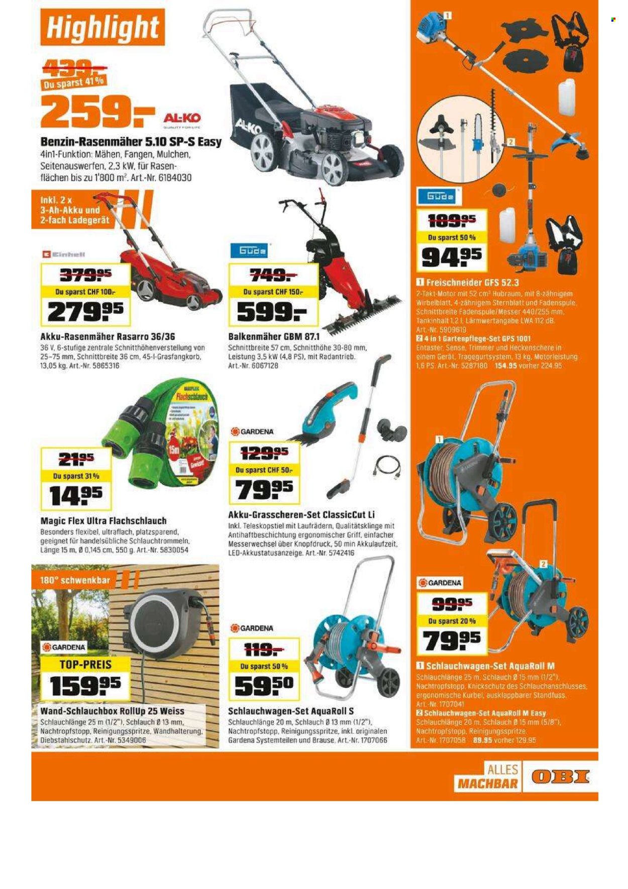 Catalogue OBI - 29.6.2025 - 19.7.2025. Page 5. Page 5