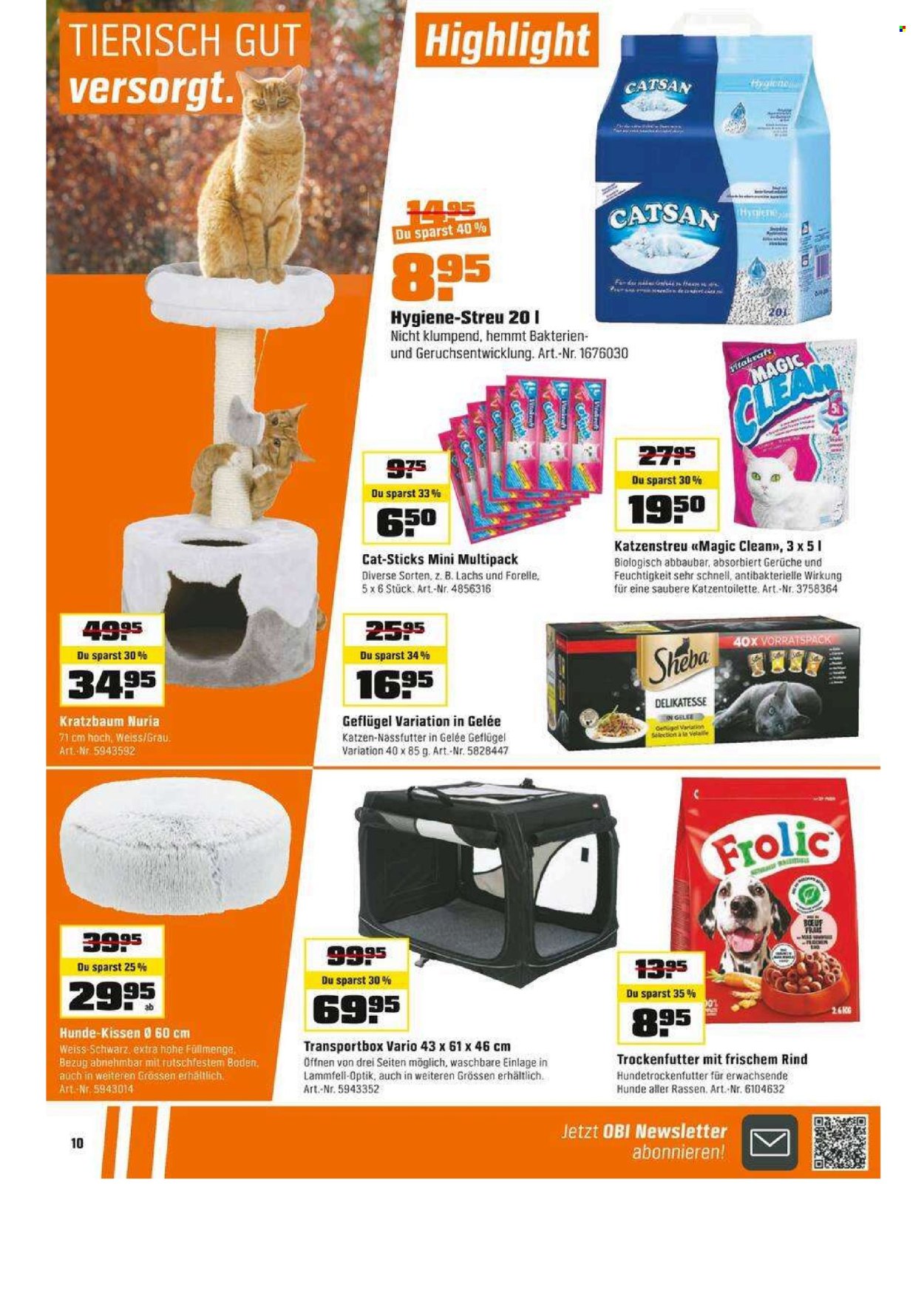 Catalogue OBI - 29.6.2025 - 19.7.2025. Page 10. Page 10