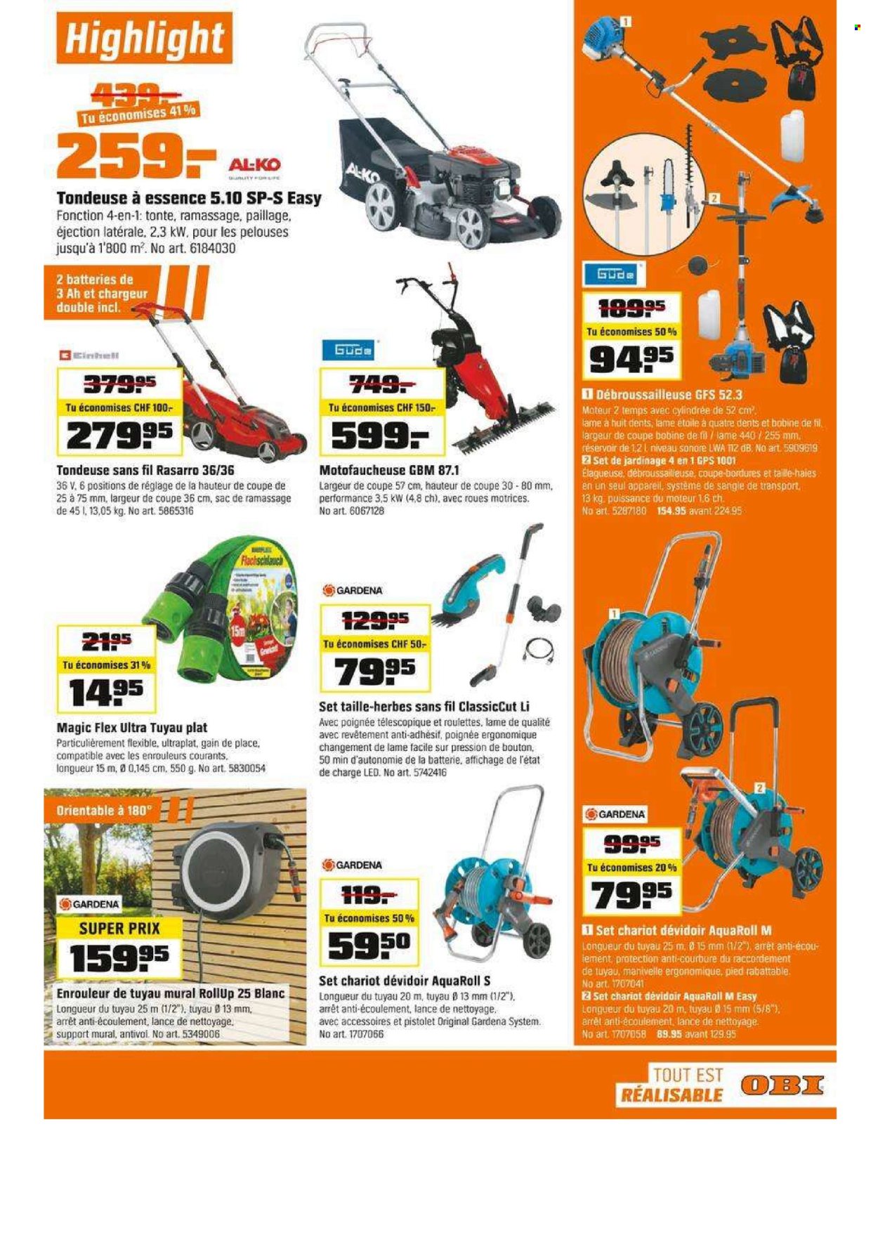 Catalogue OBI - 29.6.2025 - 17.8.2025. Page 5. Page 5