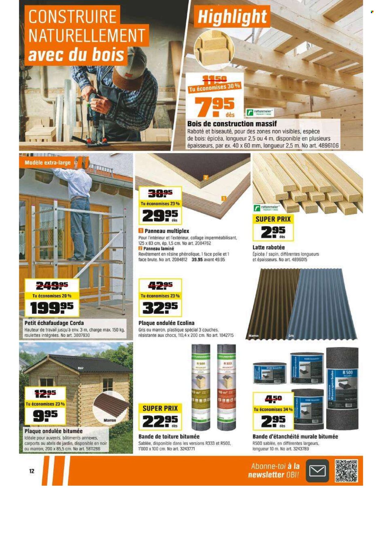 Catalogue OBI - 29.6.2025 - 17.8.2025. Page 12. Page 12