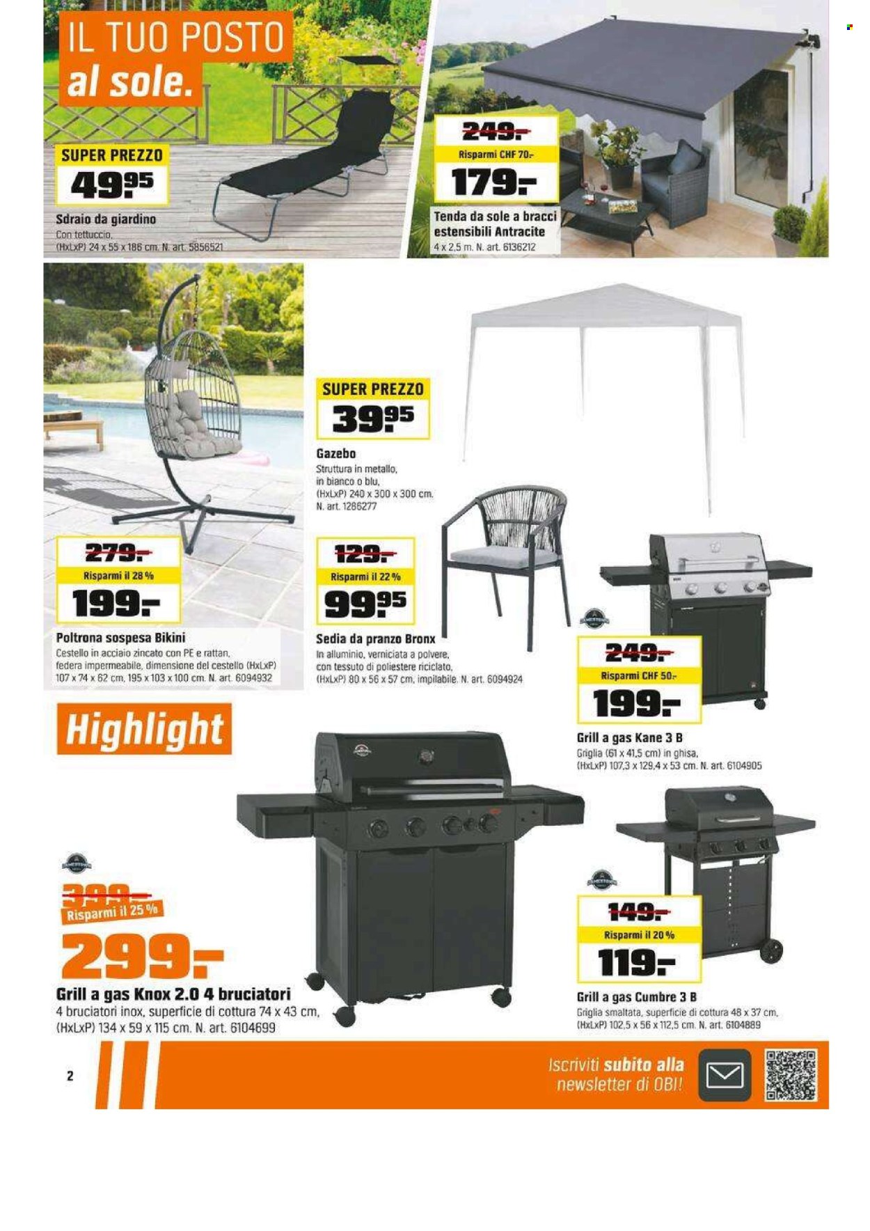 Catalogue OBI - 29.6.2025 - 19.7.2025. Page 2. Page 2
