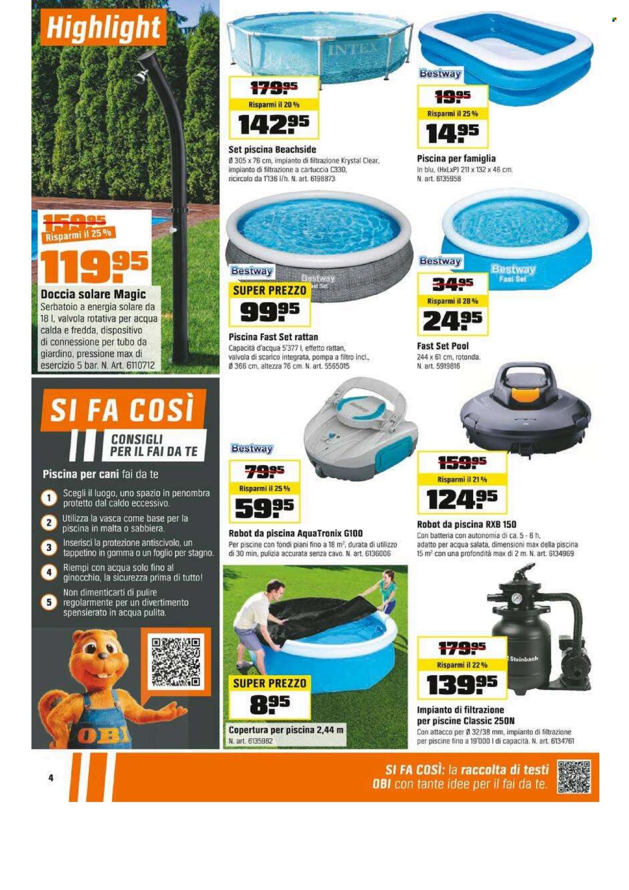 Catalogue OBI - 29.6.2025 - 19.7.2025. Page 4. Page 4