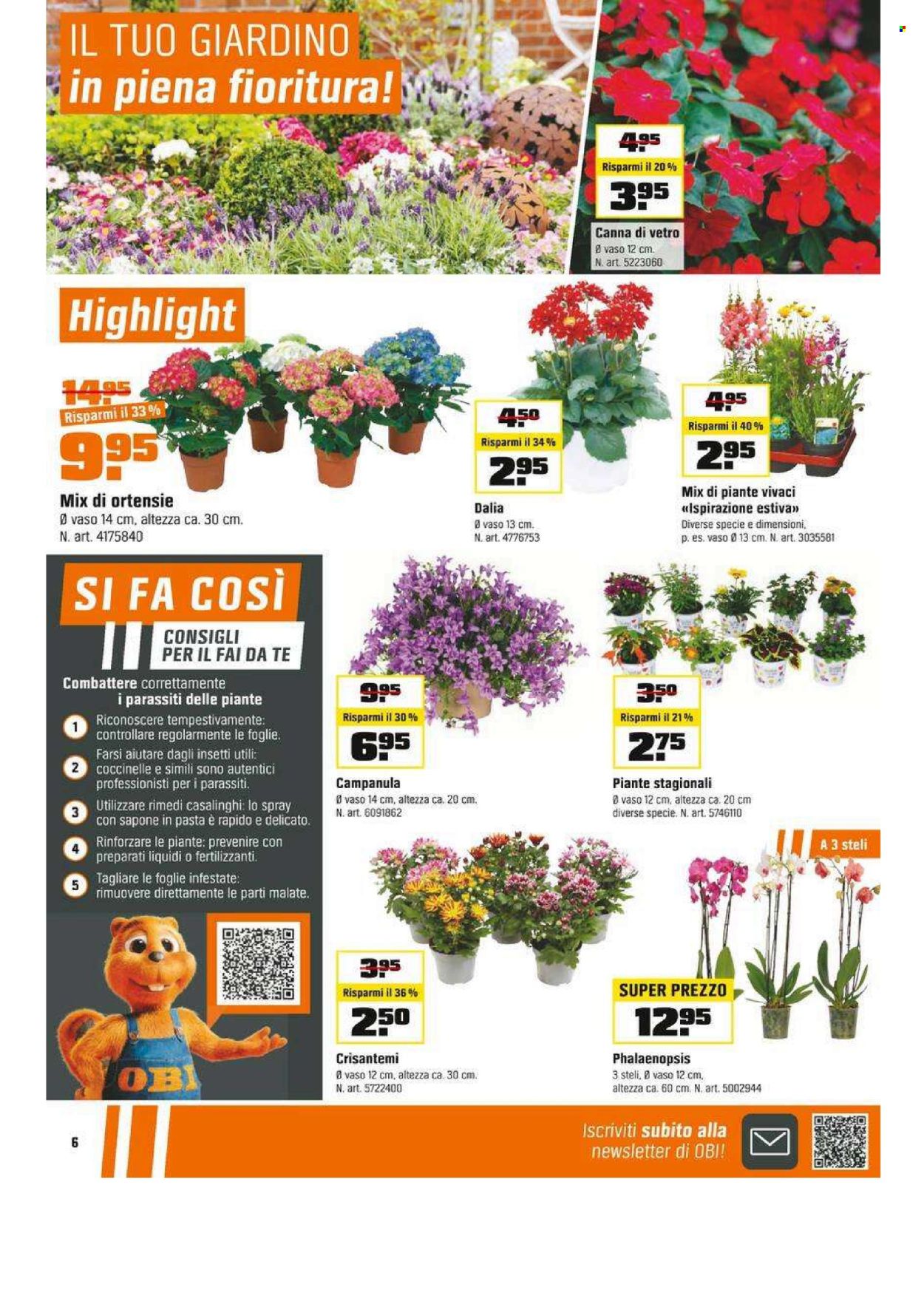 Catalogue OBI - 29.6.2025 - 19.7.2025. Page 6. Page 6