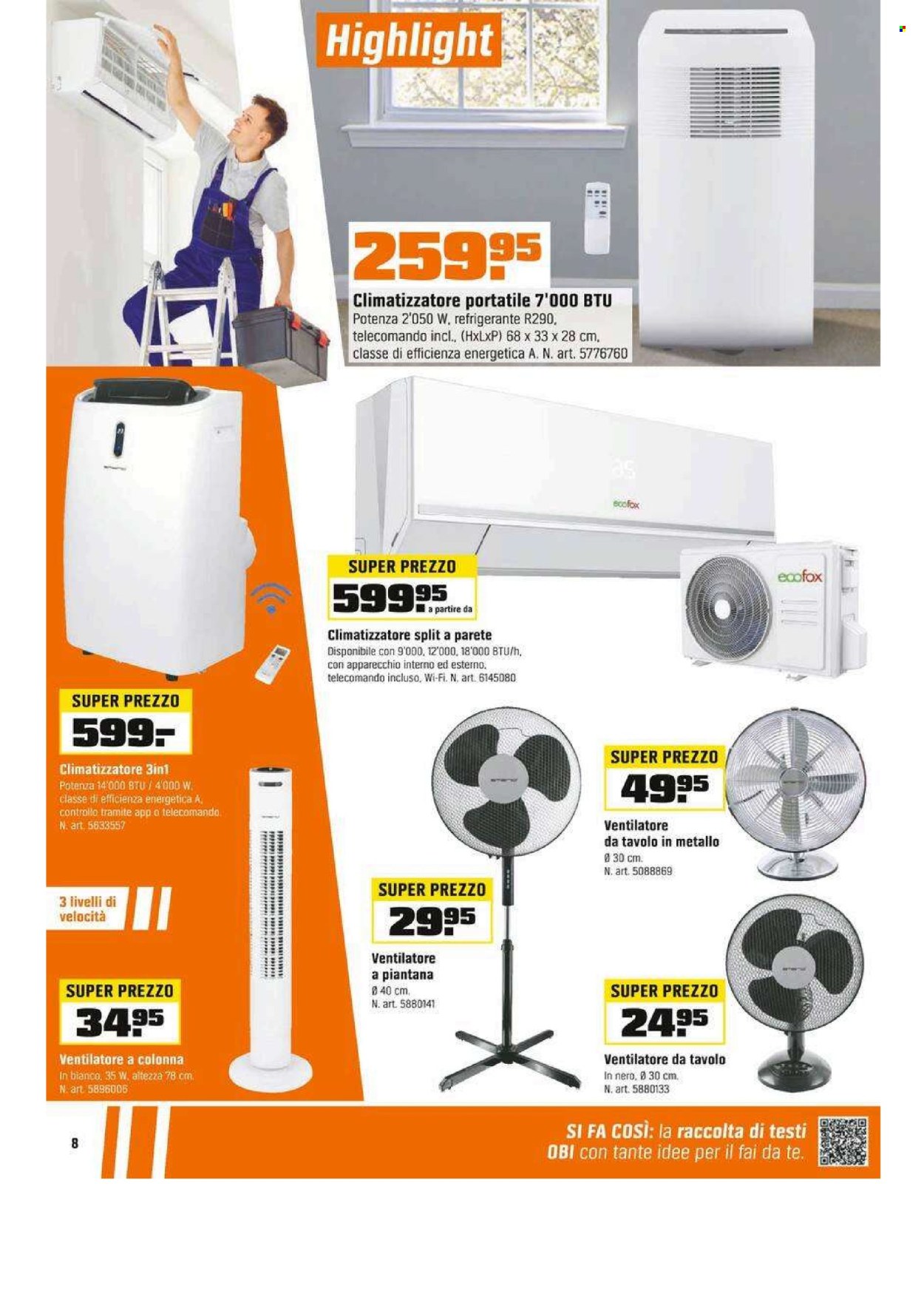 Catalogue OBI - 29.6.2025 - 19.7.2025. Page 8. Page 8