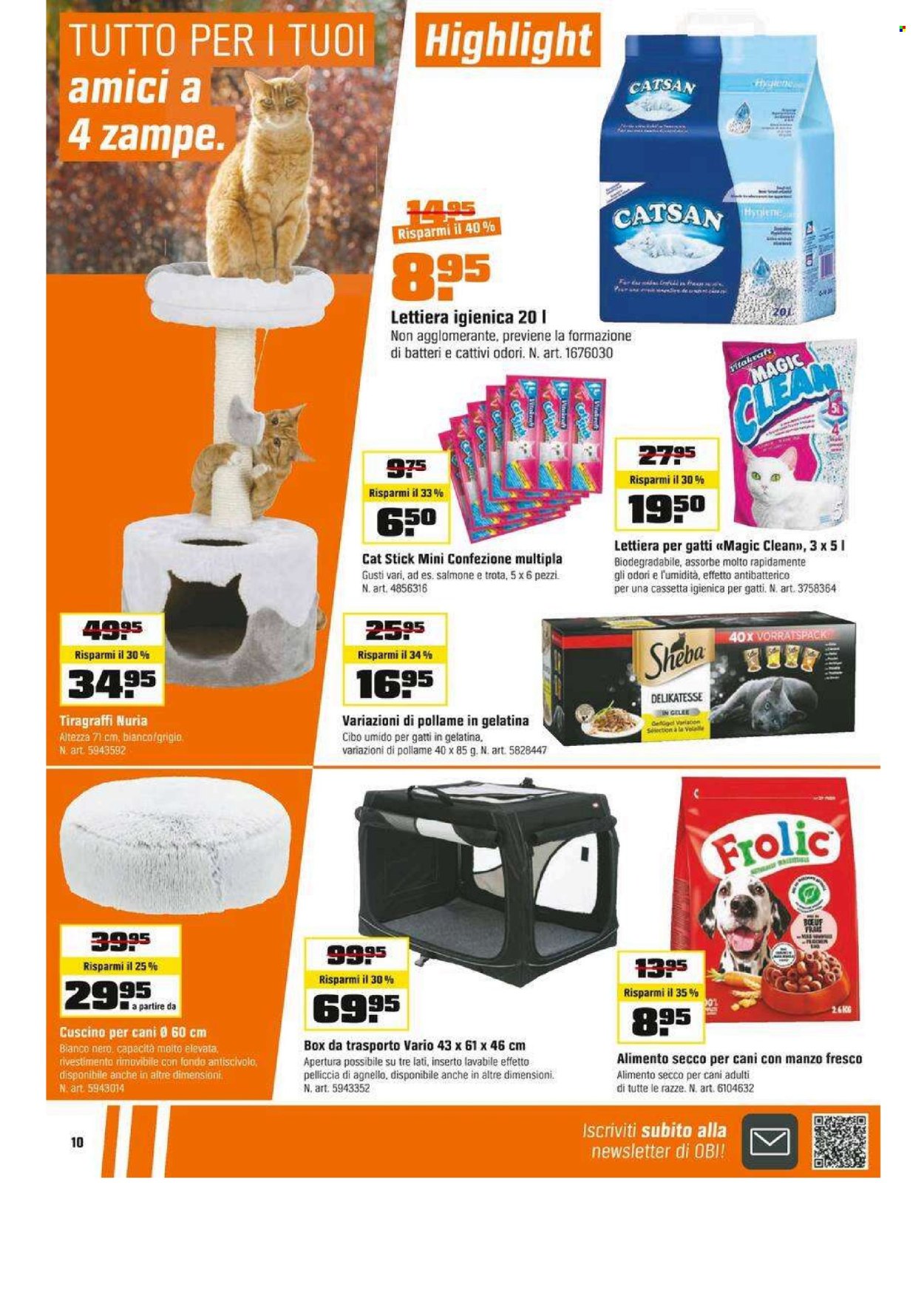 Catalogue OBI - 29.6.2025 - 19.7.2025. Page 10. Page 10