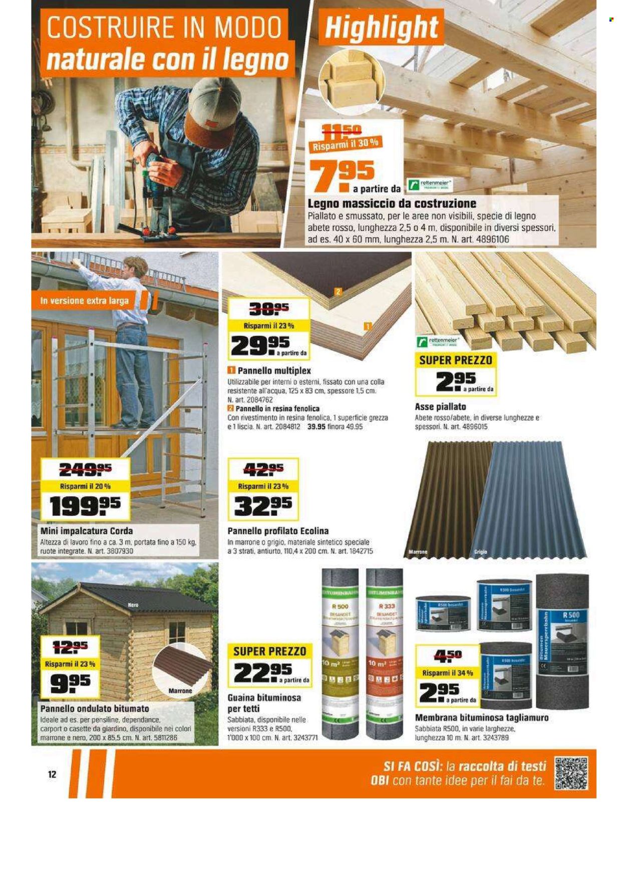 Catalogue OBI - 29.6.2025 - 19.7.2025. Page 12. Page 12