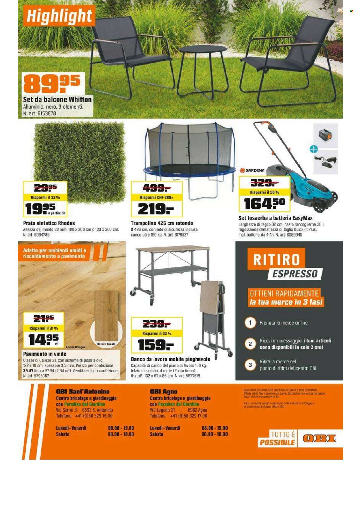 Catalogue OBI - 29.6.2025 - 19.7.2025. Page 16. Page 16
