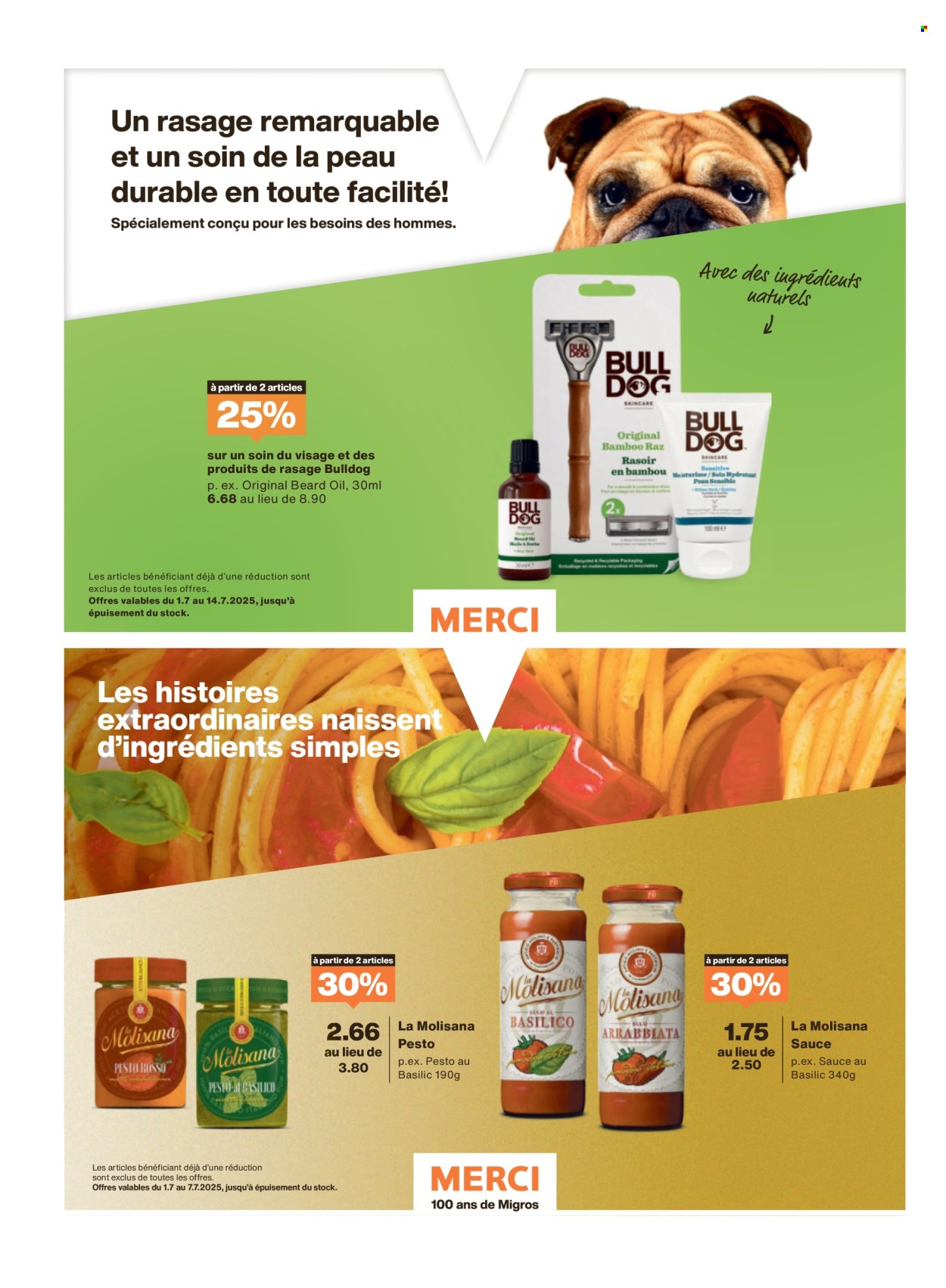 Catalogue Migros - 1.7.2025 - 7.7.2025. Page 2. Page 2