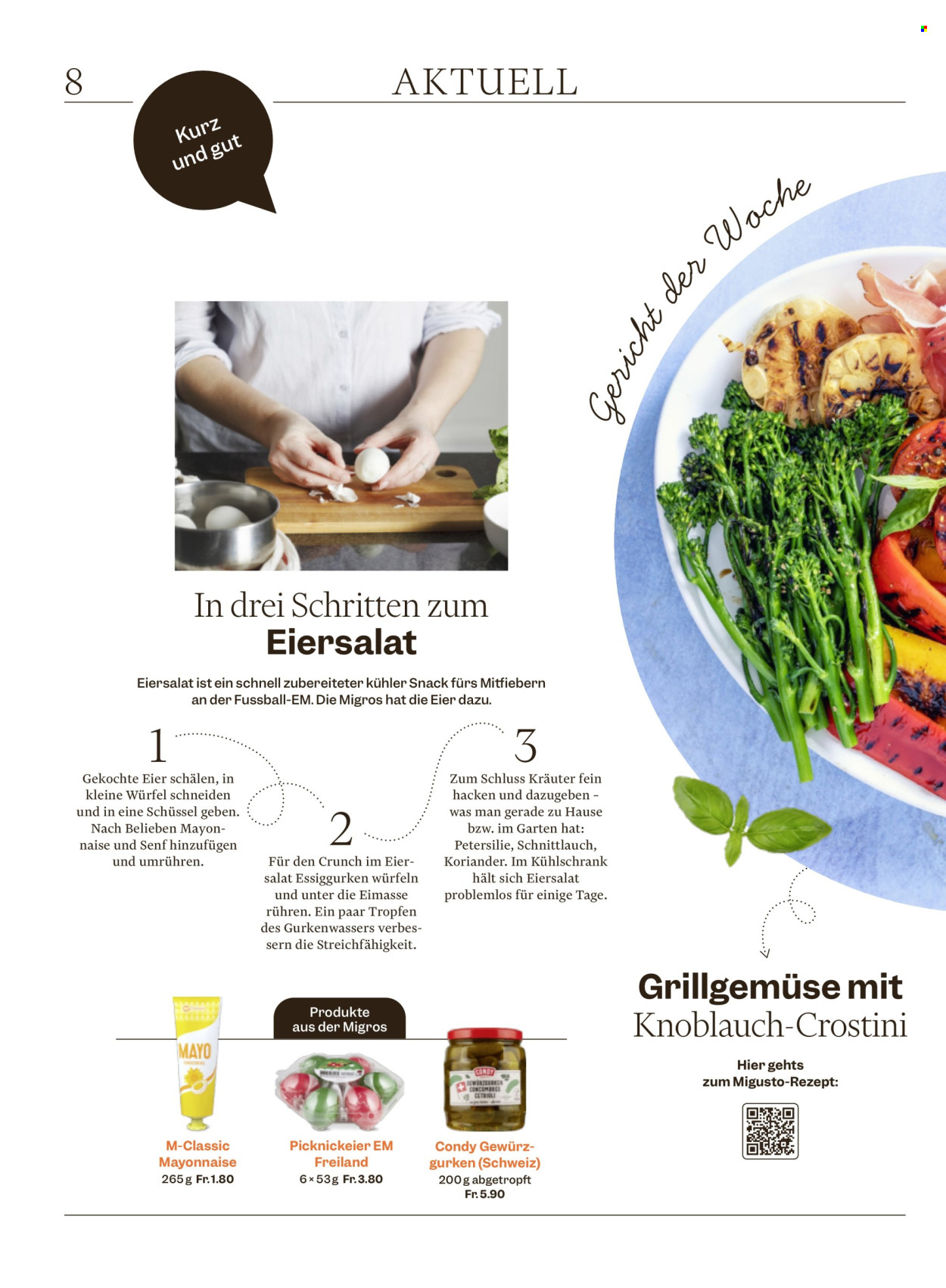 Catalogue Migros - 1.7.2025 - 7.7.2025. Page 8. Page 8