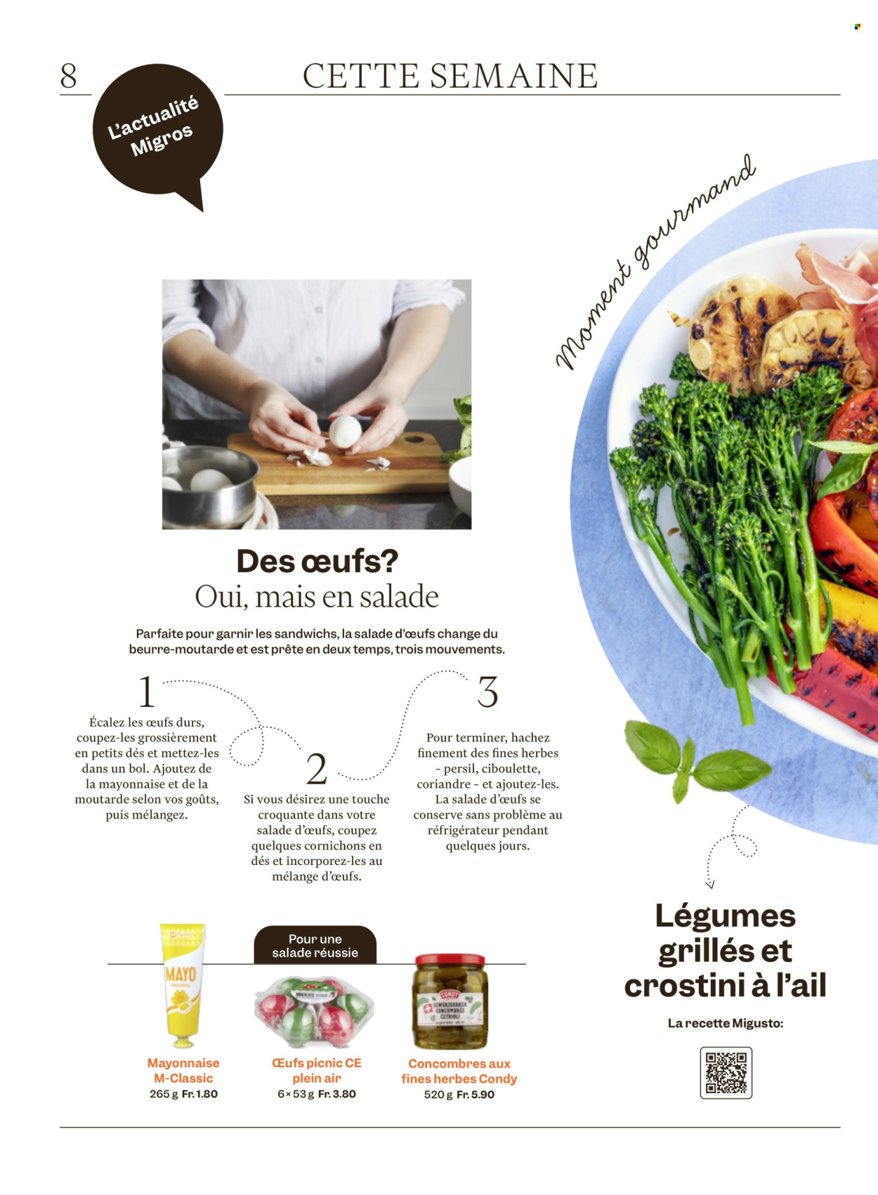 Catalogue Migros - 1.7.2025 - 7.7.2025. Page 8. Page 8