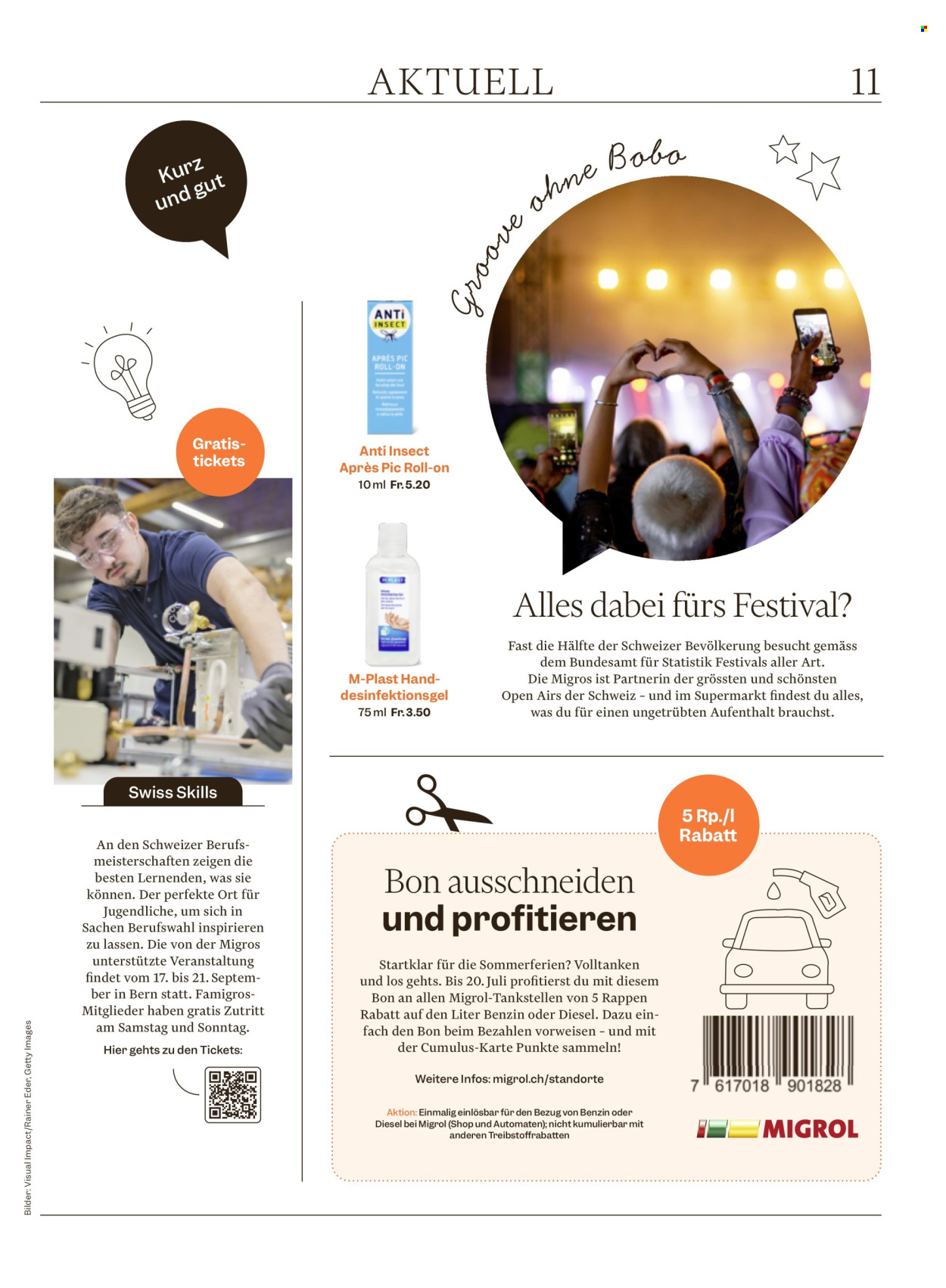 Catalogue Migros - 1.7.2025 - 7.7.2025. Page 11. Page 11