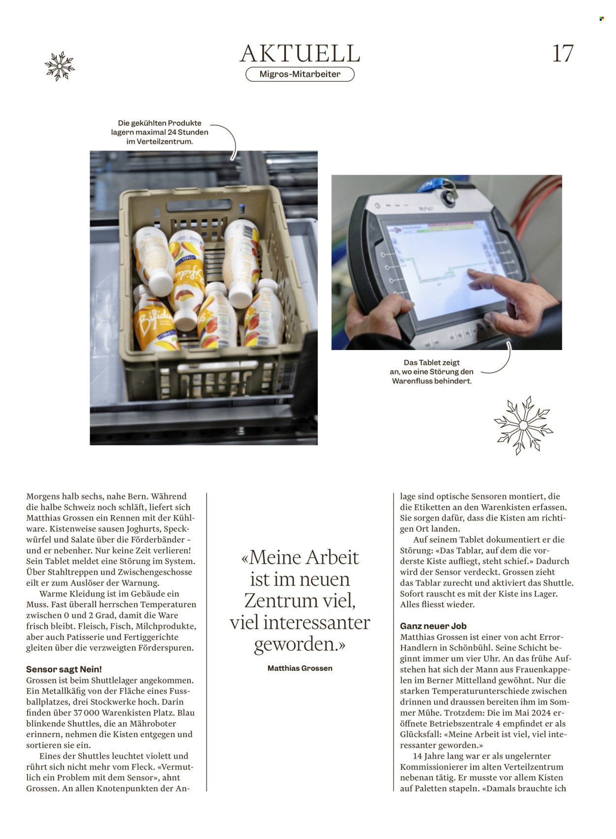 Catalogue Migros - 1.7.2025 - 7.7.2025. Page 17. Page 17