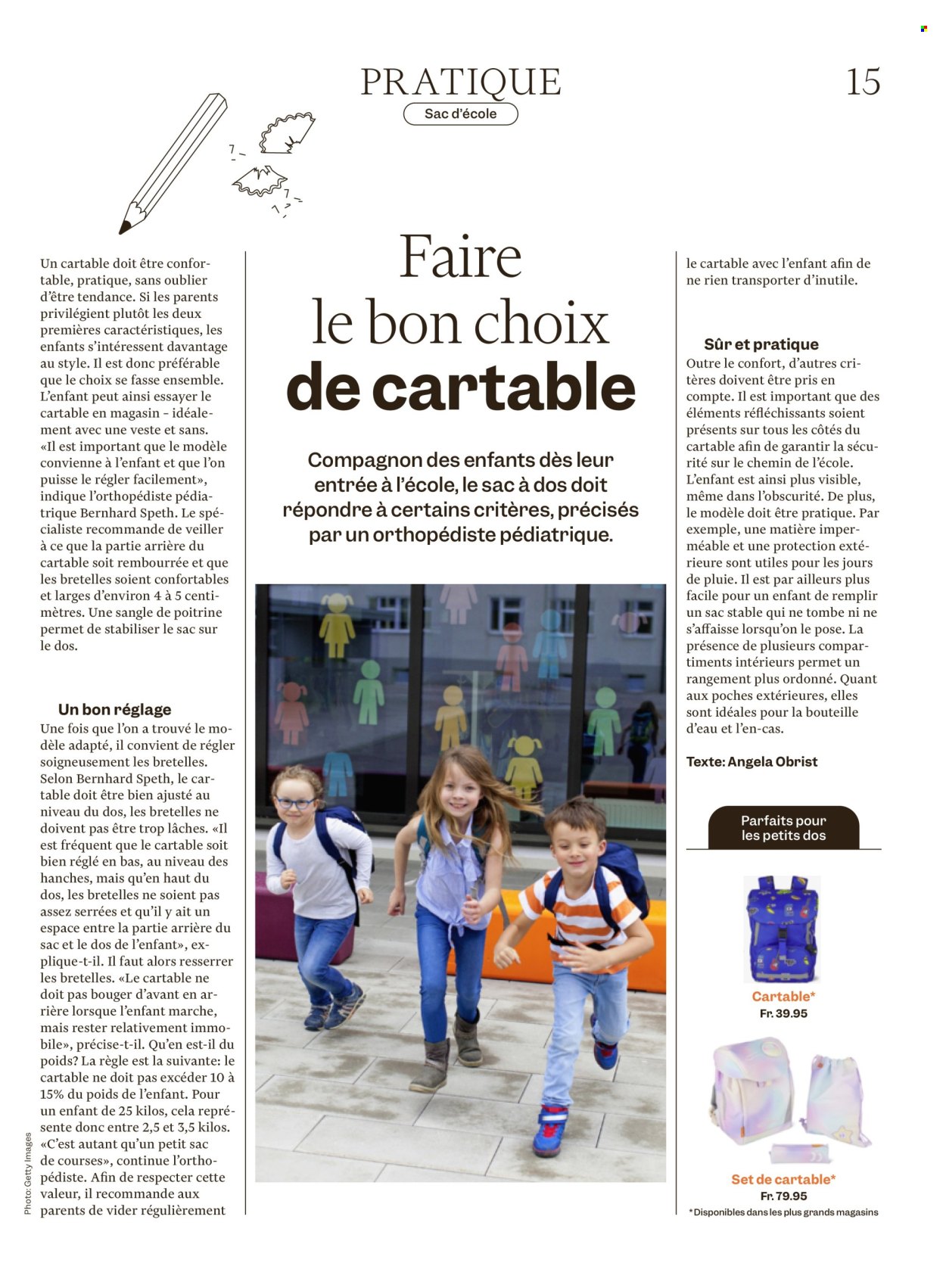 Catalogue Migros - 1.7.2025 - 7.7.2025. Page 15. Page 15