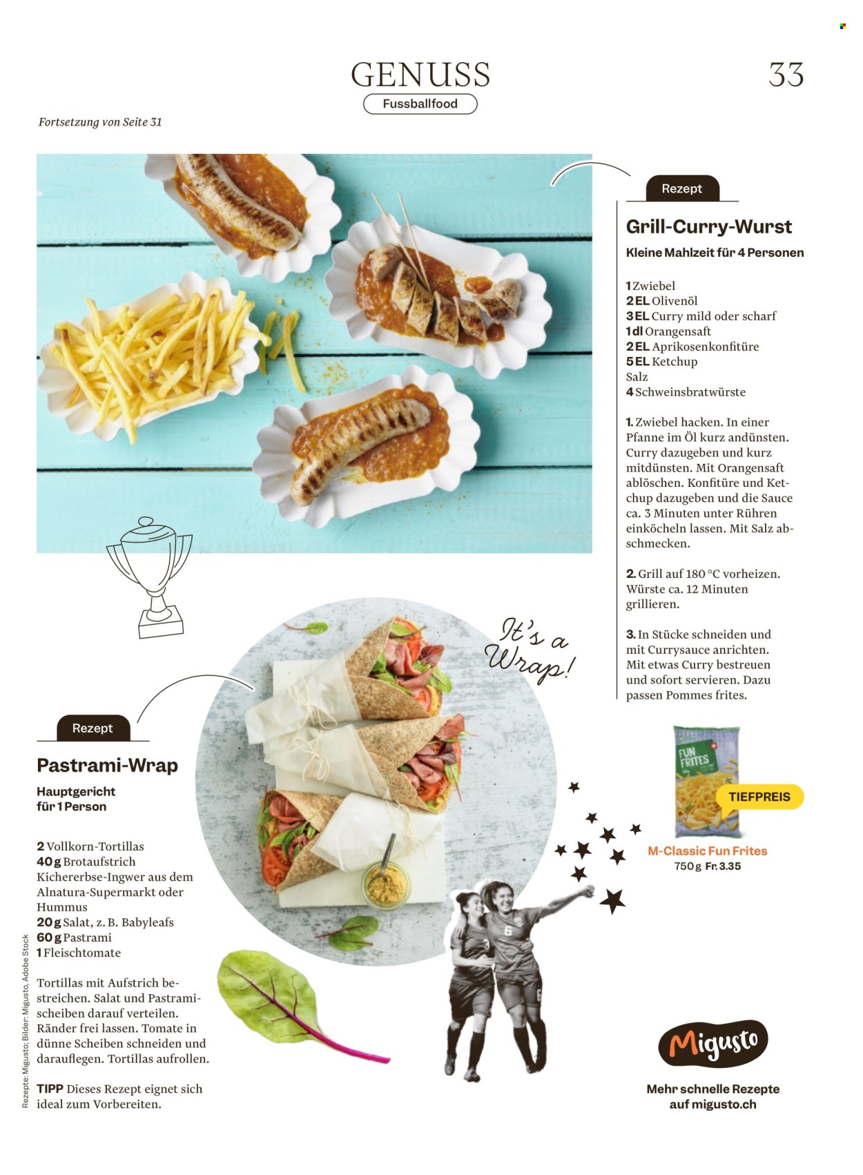 Catalogue Migros - 1.7.2025 - 7.7.2025. Page 33. Page 33