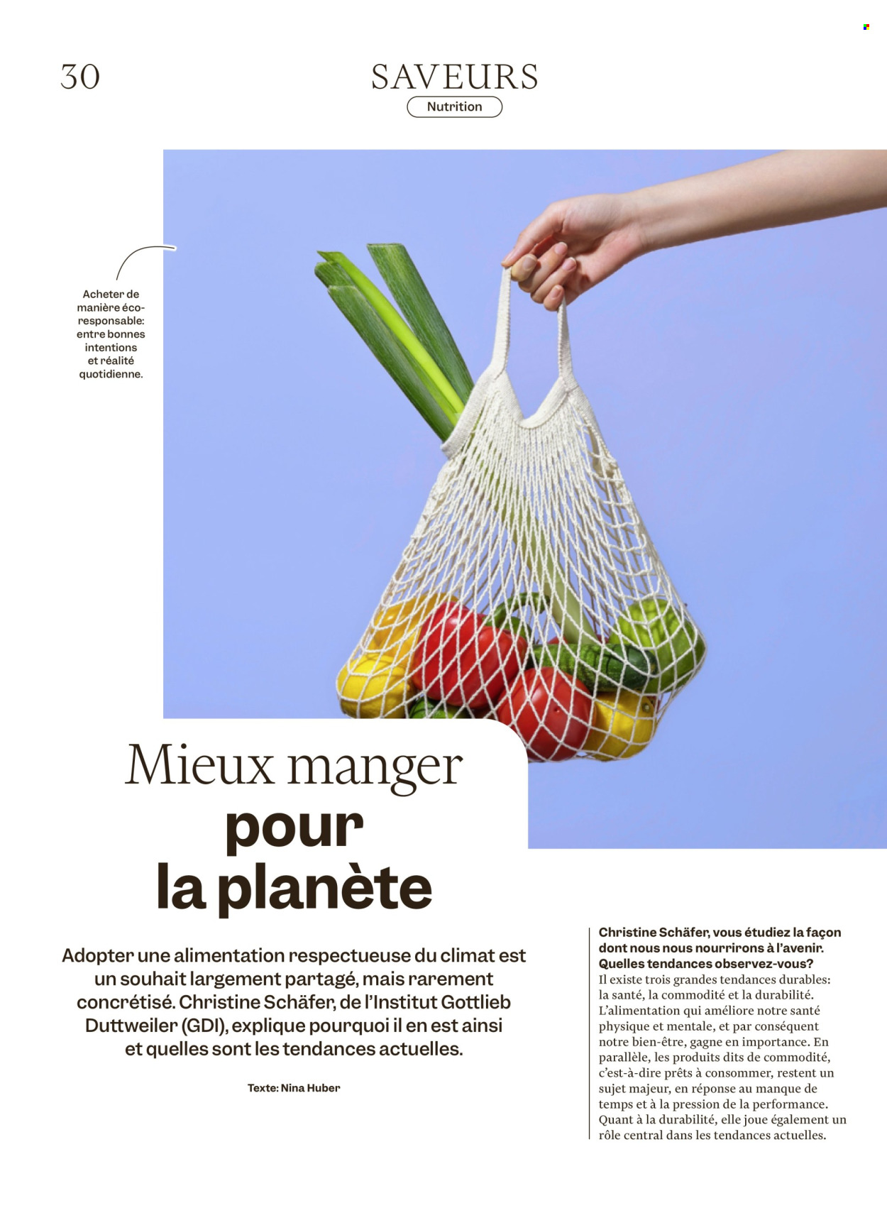 Catalogue Migros - 1.7.2025 - 7.7.2025. Page 30. Page 30