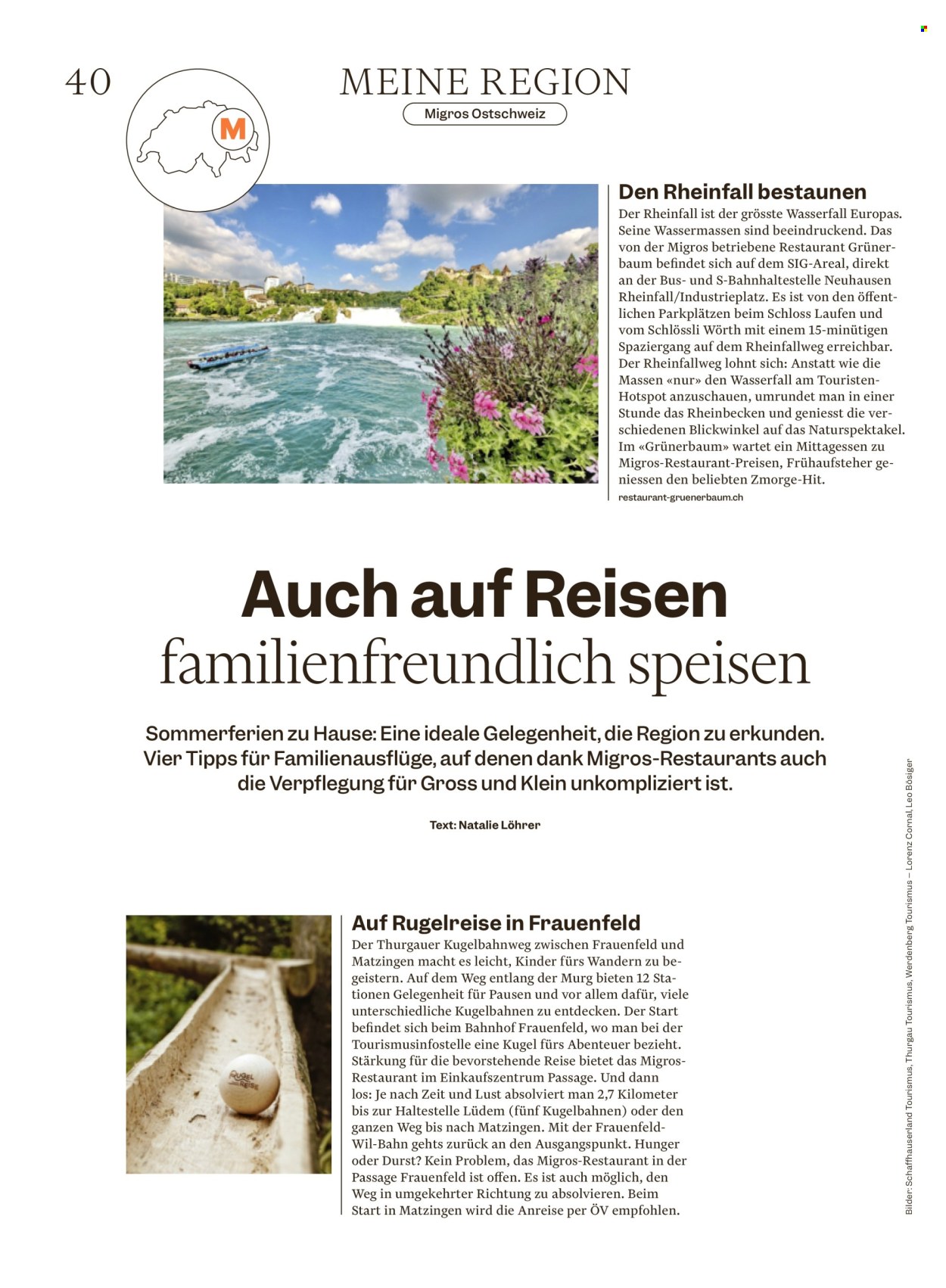 Catalogue Migros - 1.7.2025 - 7.7.2025. Page 40. Page 40