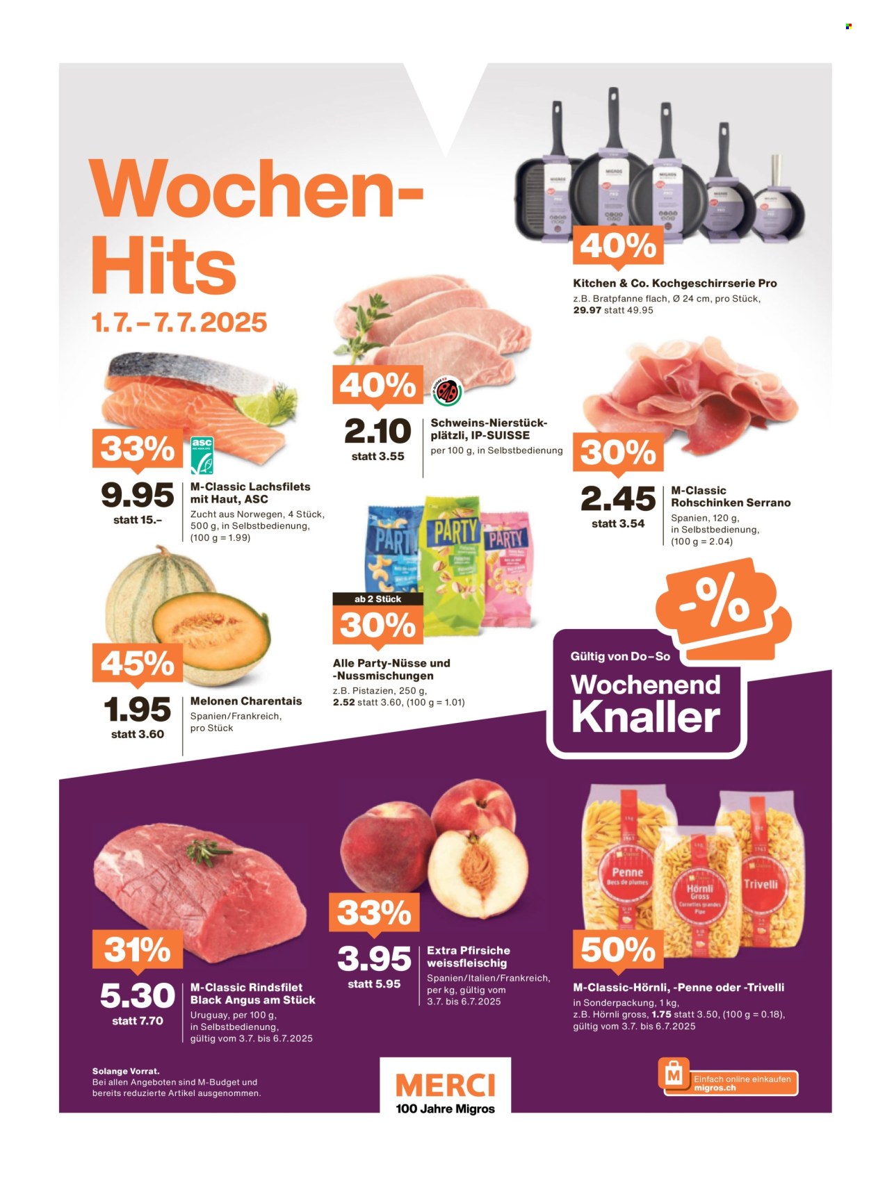 Catalogue Migros - 1.7.2025 - 7.7.2025. Page 56. Page 56