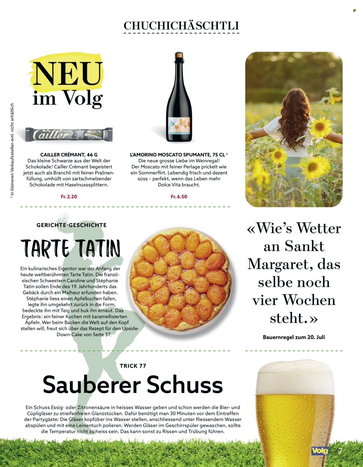 Catalogue Volg - 1.7.2025 - 31.7.2025. Page 7. Page 7