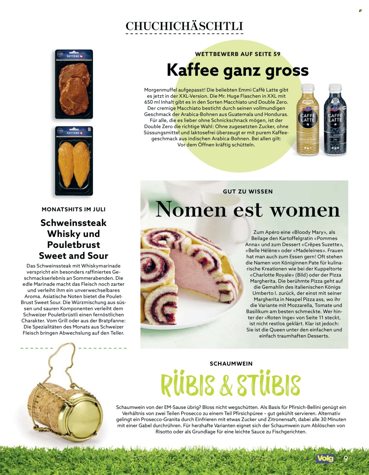 Catalogue Volg - 1.7.2025 - 31.7.2025. Page 9. Page 9