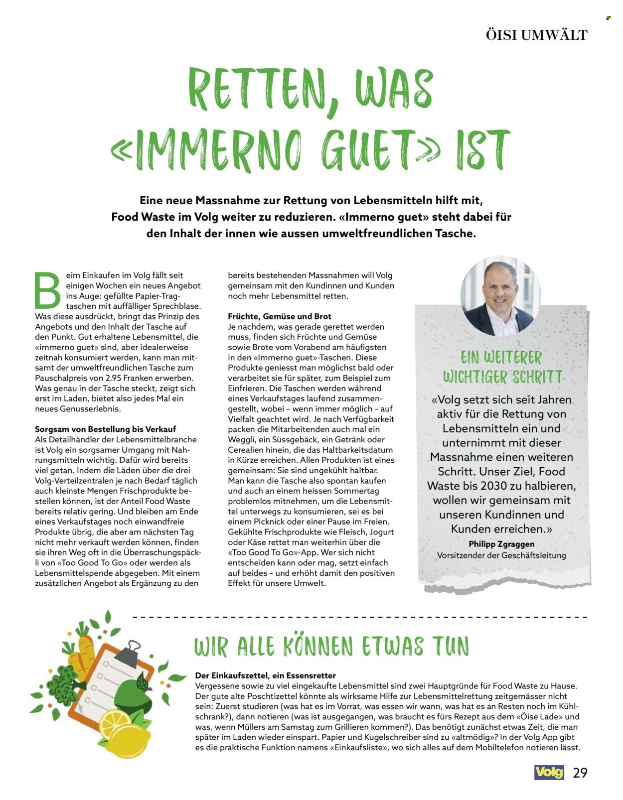 Catalogue Volg - 1.7.2025 - 31.7.2025. Page 29. Page 29