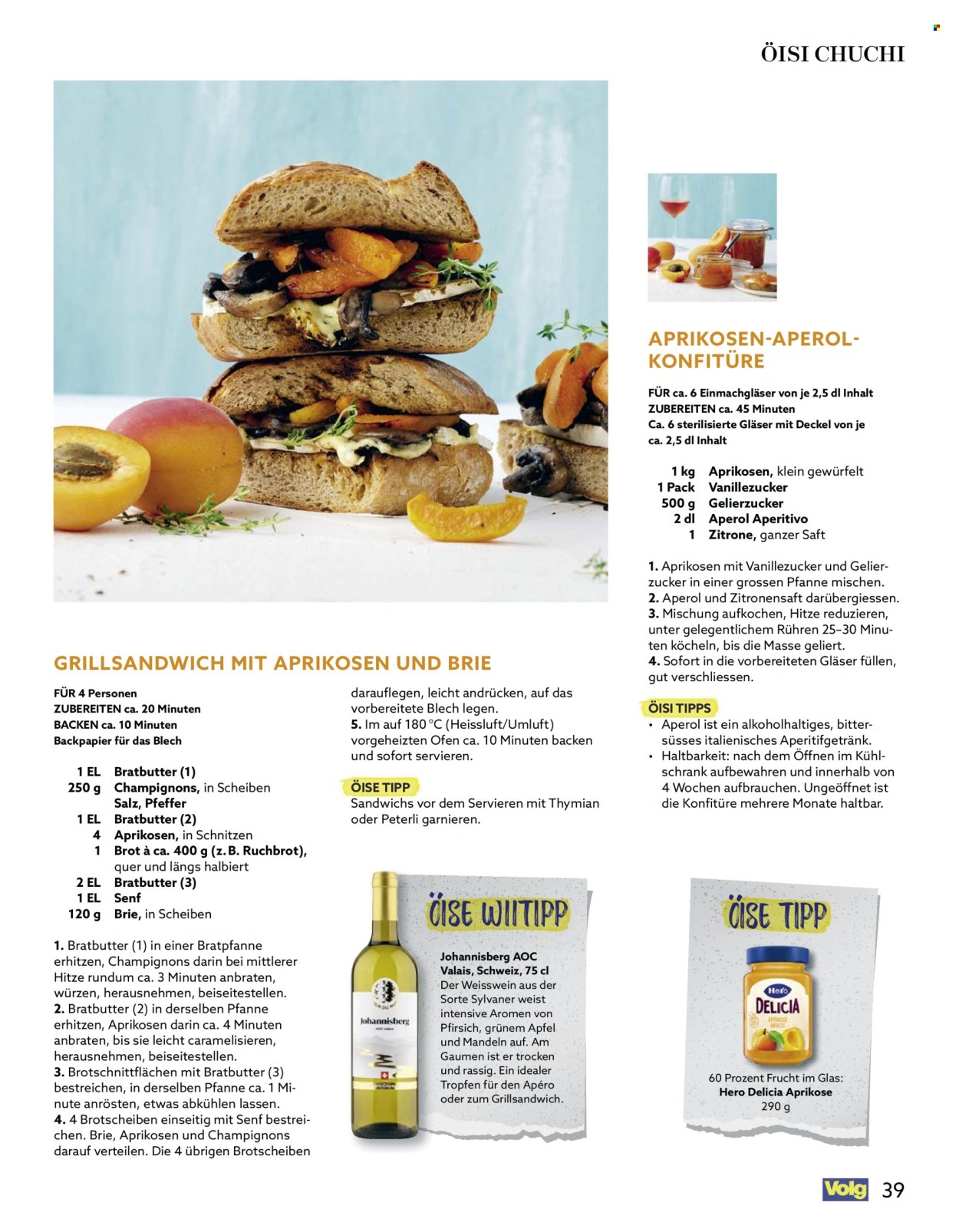 Catalogue Volg - 1.7.2025 - 31.7.2025. Page 39. Page 39