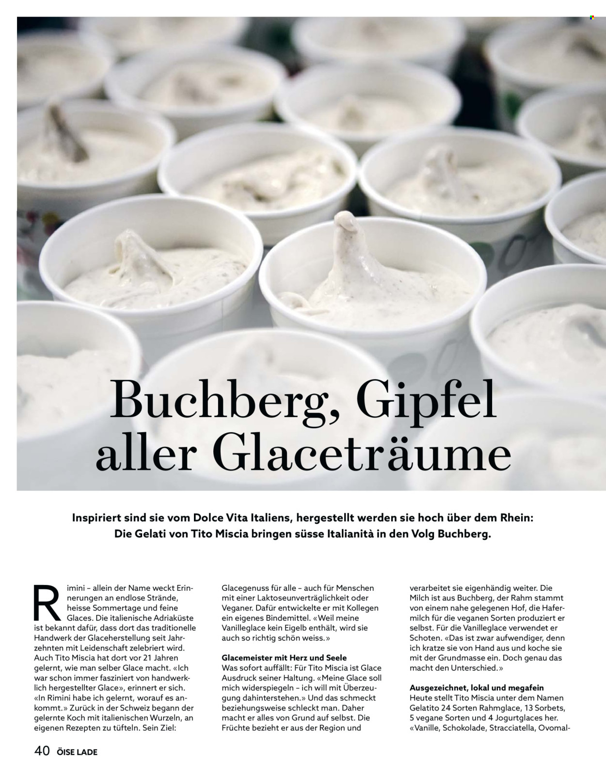 Catalogue Volg - 1.7.2025 - 31.7.2025. Page 40. Page 40
