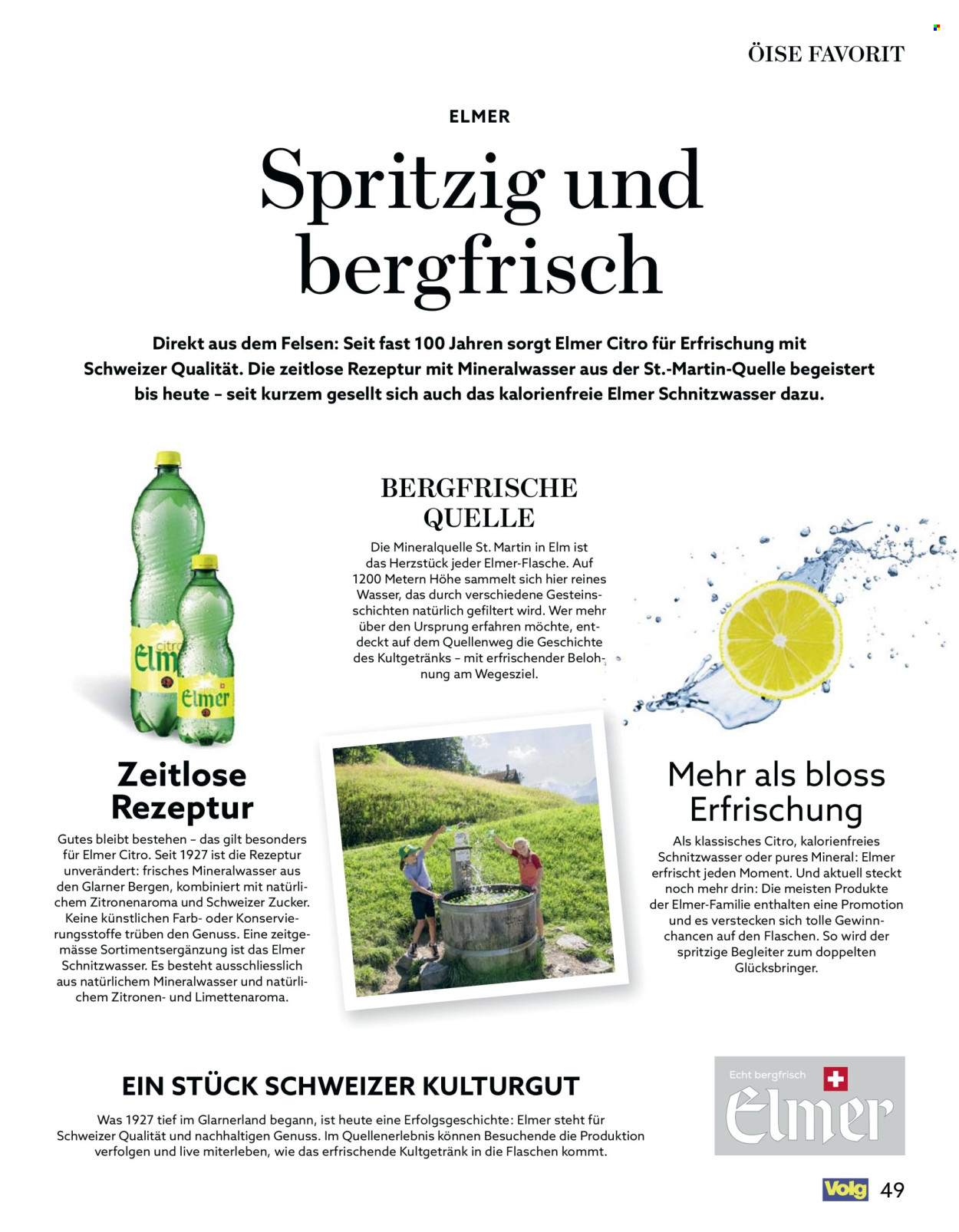 Catalogue Volg - 1.7.2025 - 31.7.2025. Page 49. Page 49